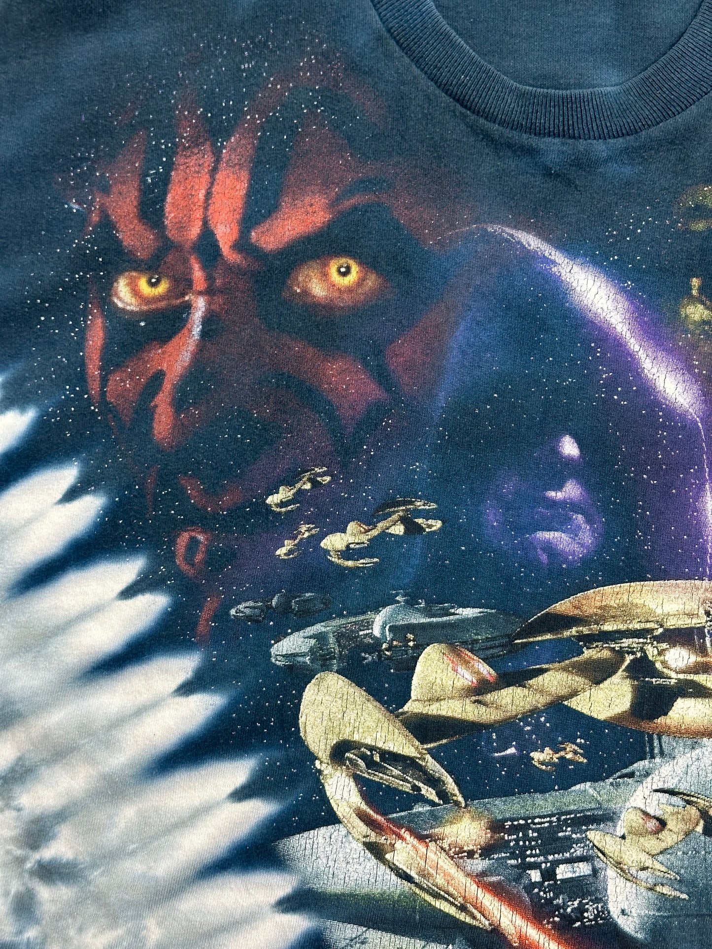 [L] 90s Starwars Ep1 Tie-dye Movie Tee