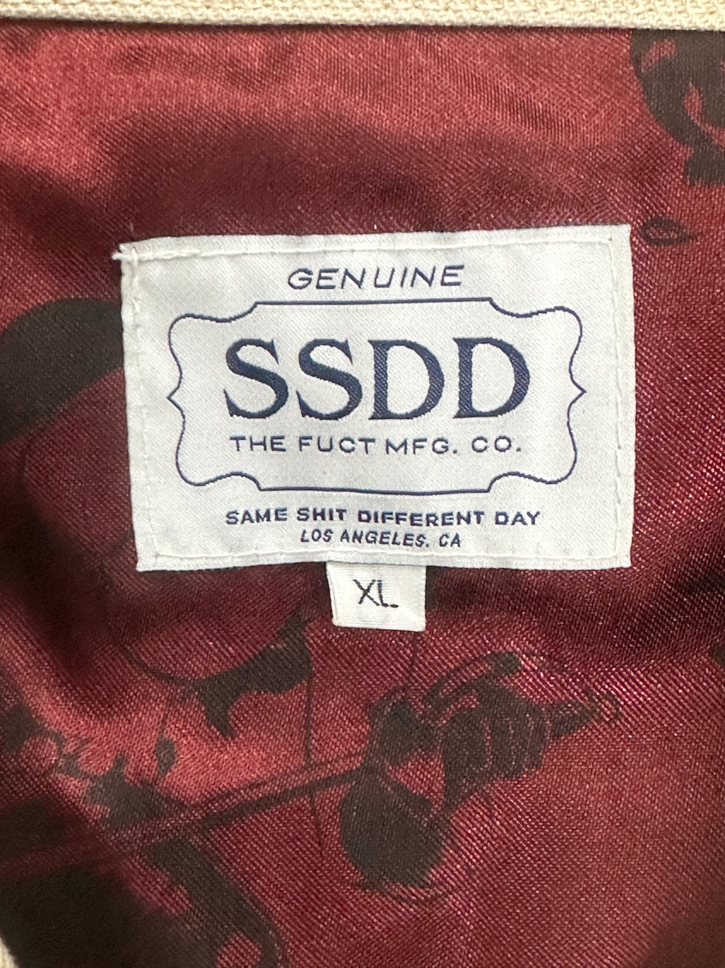 [XL] FUCT SSDD Chain Stitch Work Jacket
