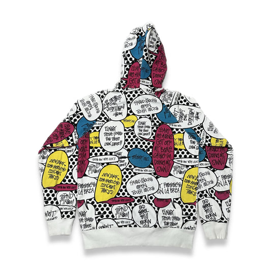 00s Stussy Bubble Comic Zip-up L