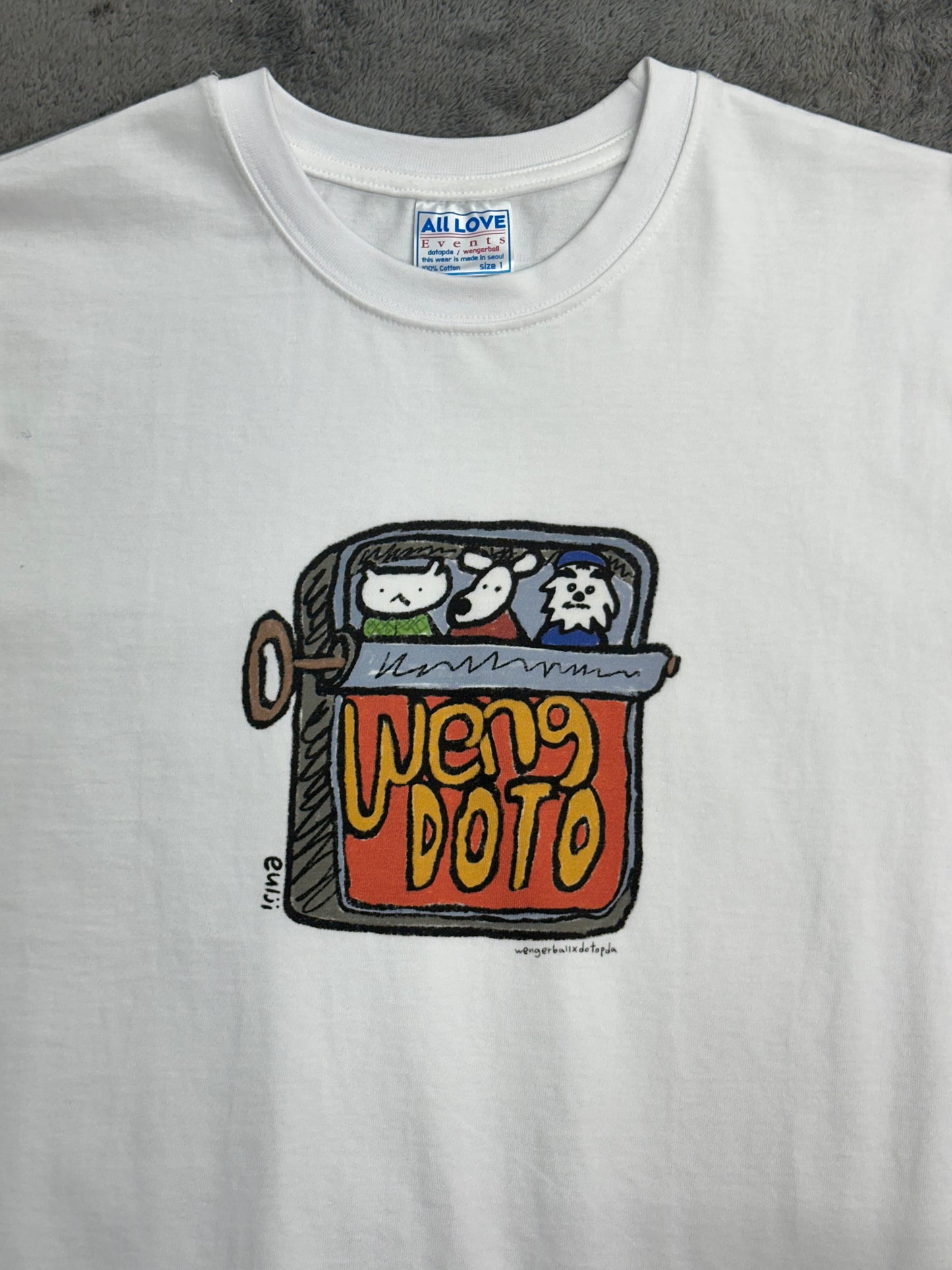 [Size 2] WENGERBALL x DOTOPDA Eulji Boys T-Shirts