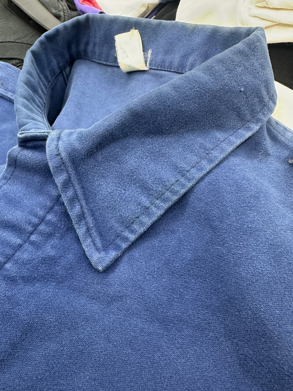 [L] 80s Moleskin French Work Jacket