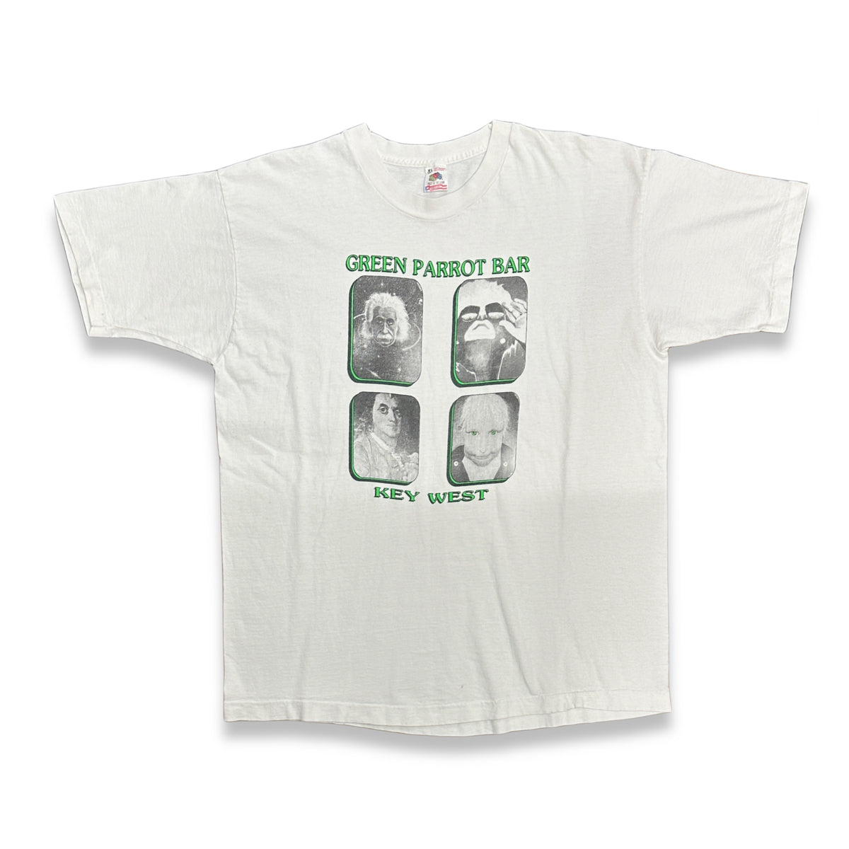 [XL] 90s Green Parrot Bar Promo Tee