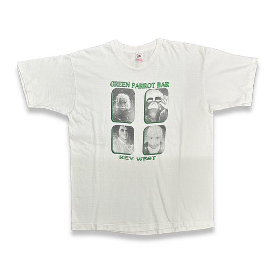 [XL] 90s Green Parrot Bar Promo Tee