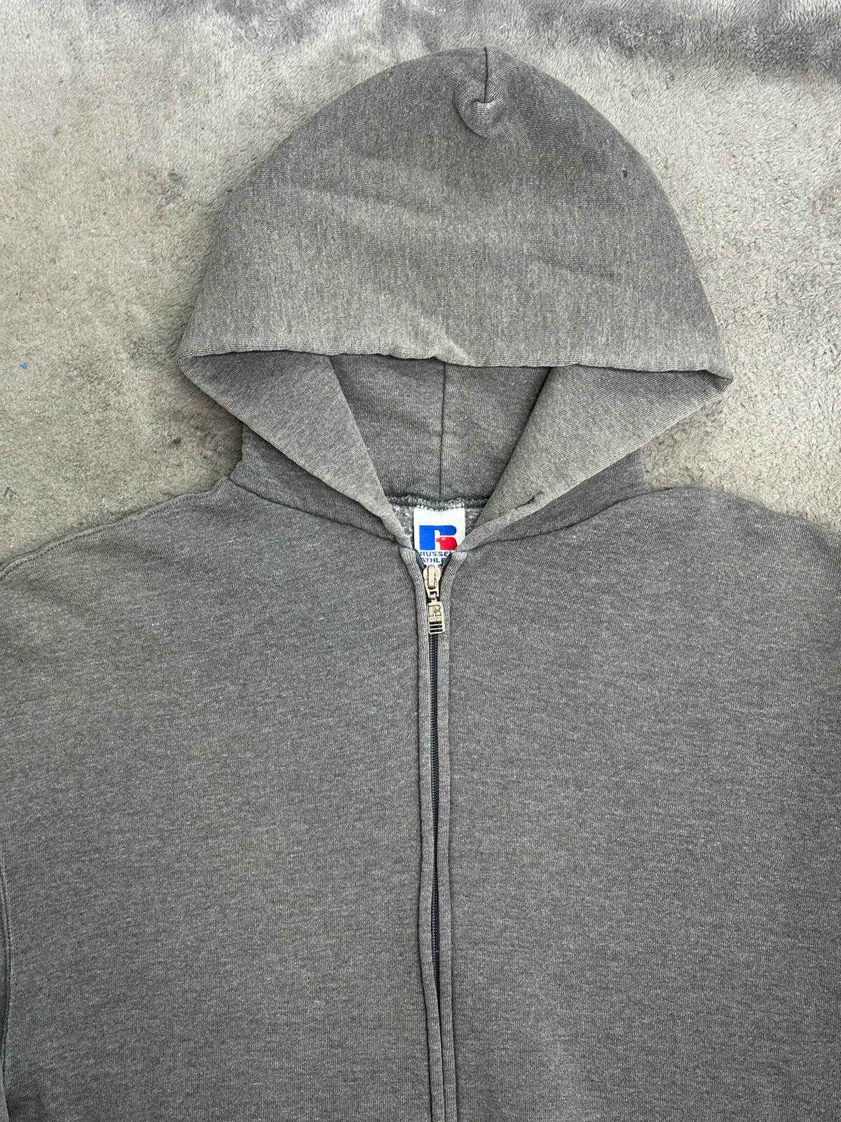 [L] 90s Russell Hood Zip-up