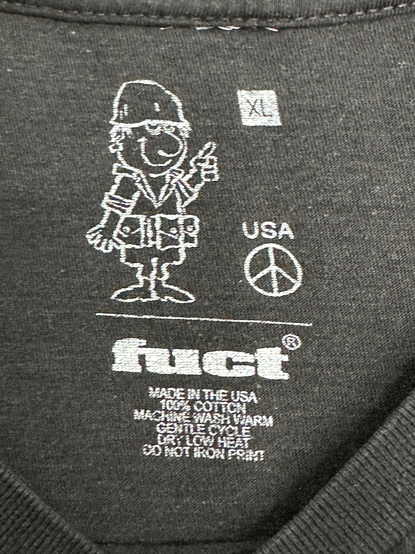 [XL] 00s FUCT Willie Nelson Mugshot Tee
