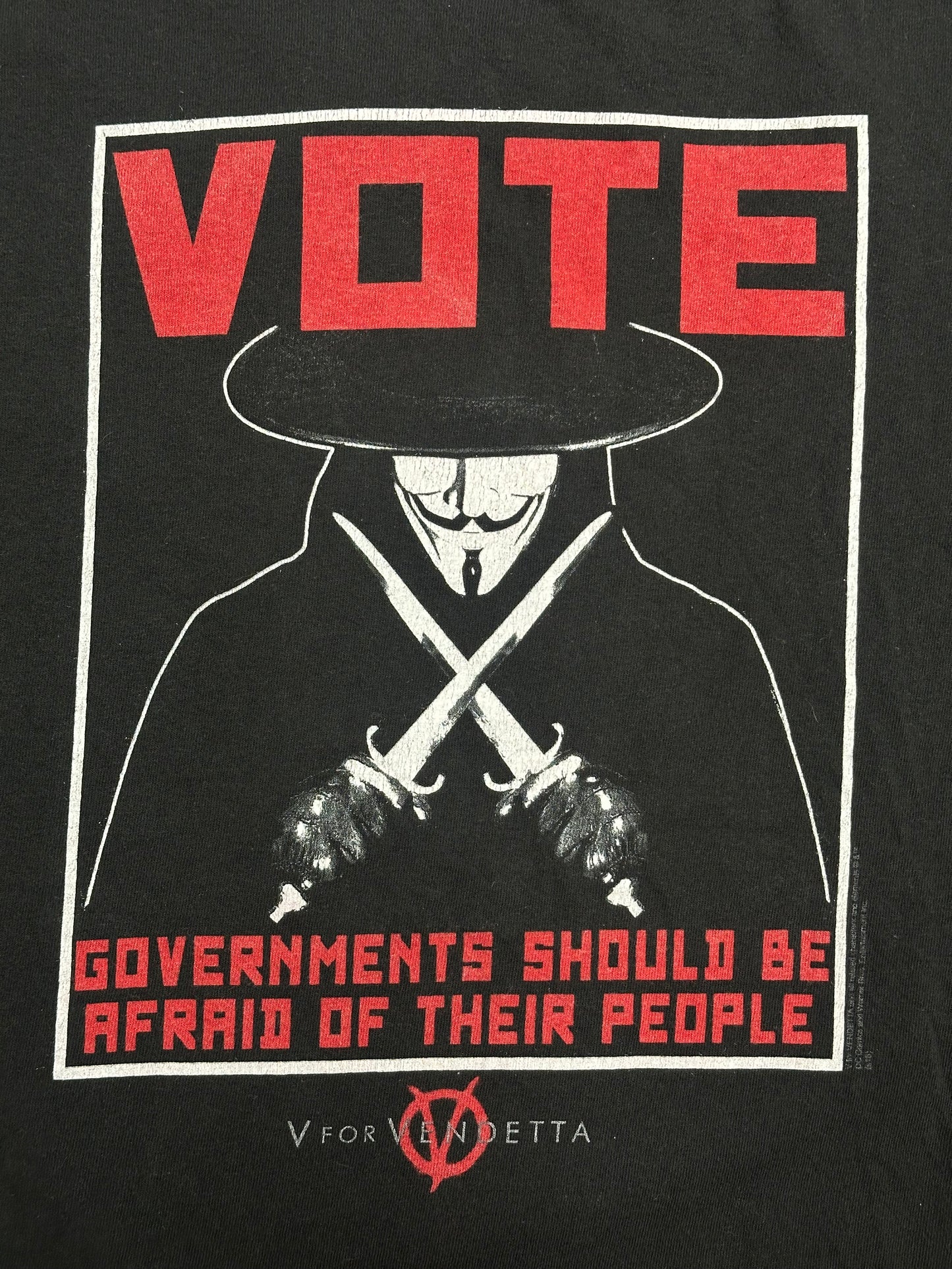 [XL] 2005' V For Vendetta Movie Tee