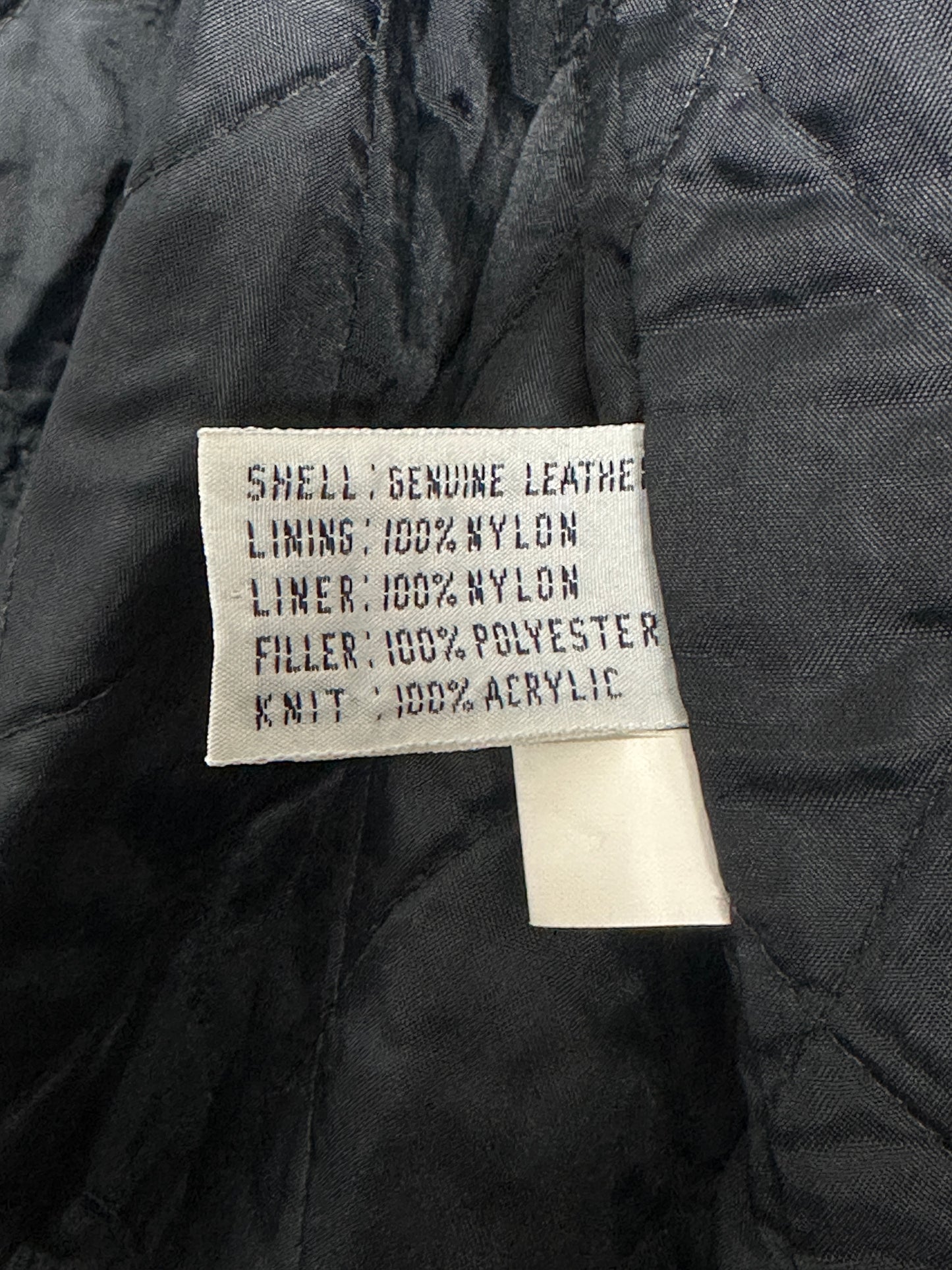 [40] 80s Harley-Davidson Leather Jacket