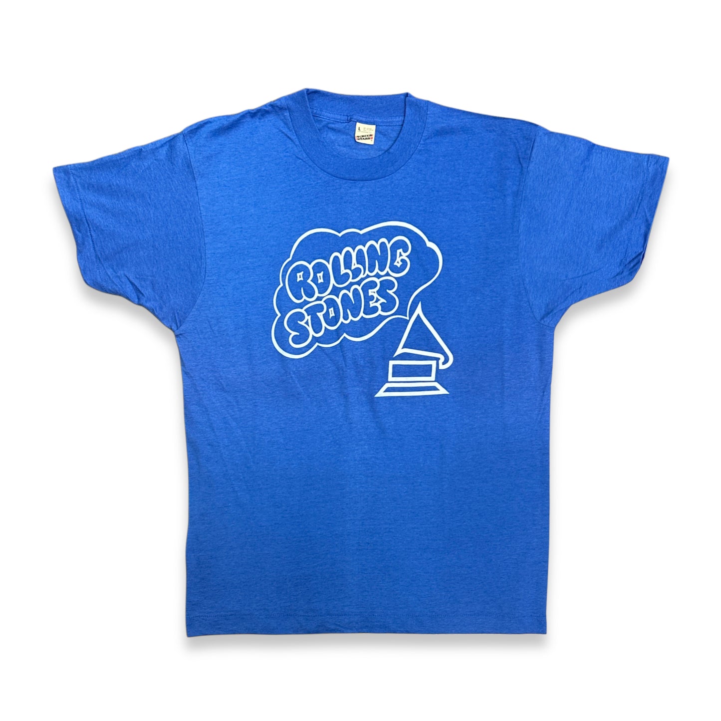 [L] 80s Rolling Stones Gramophone Tee