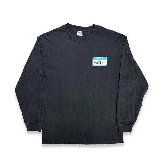[L] 00s FUCT 'my name is satan' Long Sleeve