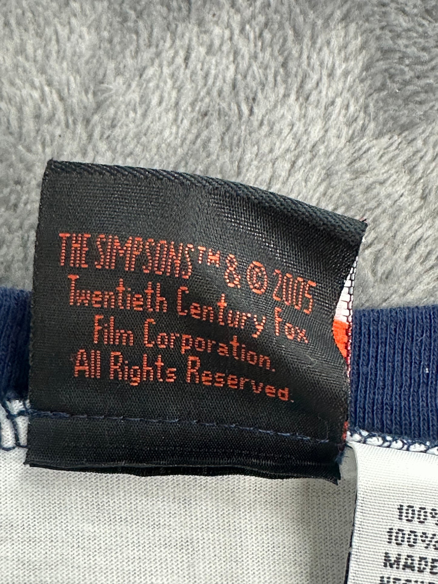 [XL] 2005' the Simpsons Cartoon Tee