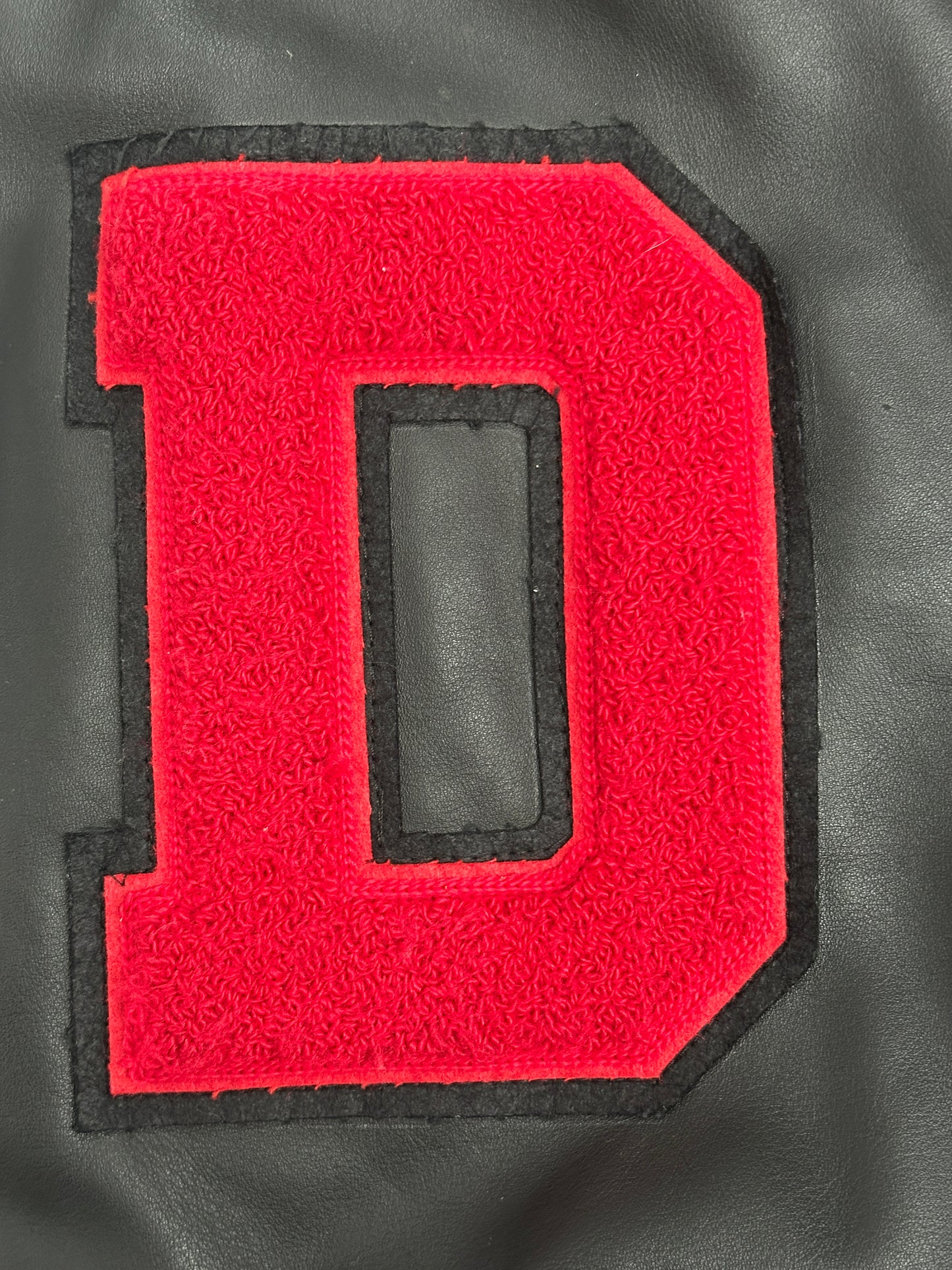 [XL] 80s D.A.R.E Cowhide Bomber Jacket