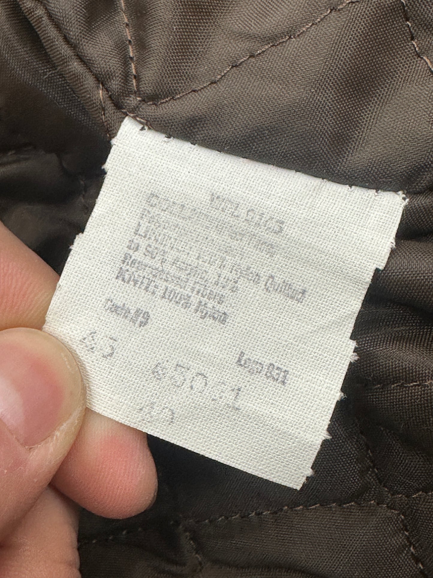 [40] 80s Sears A-2 Flight Leather Jacket