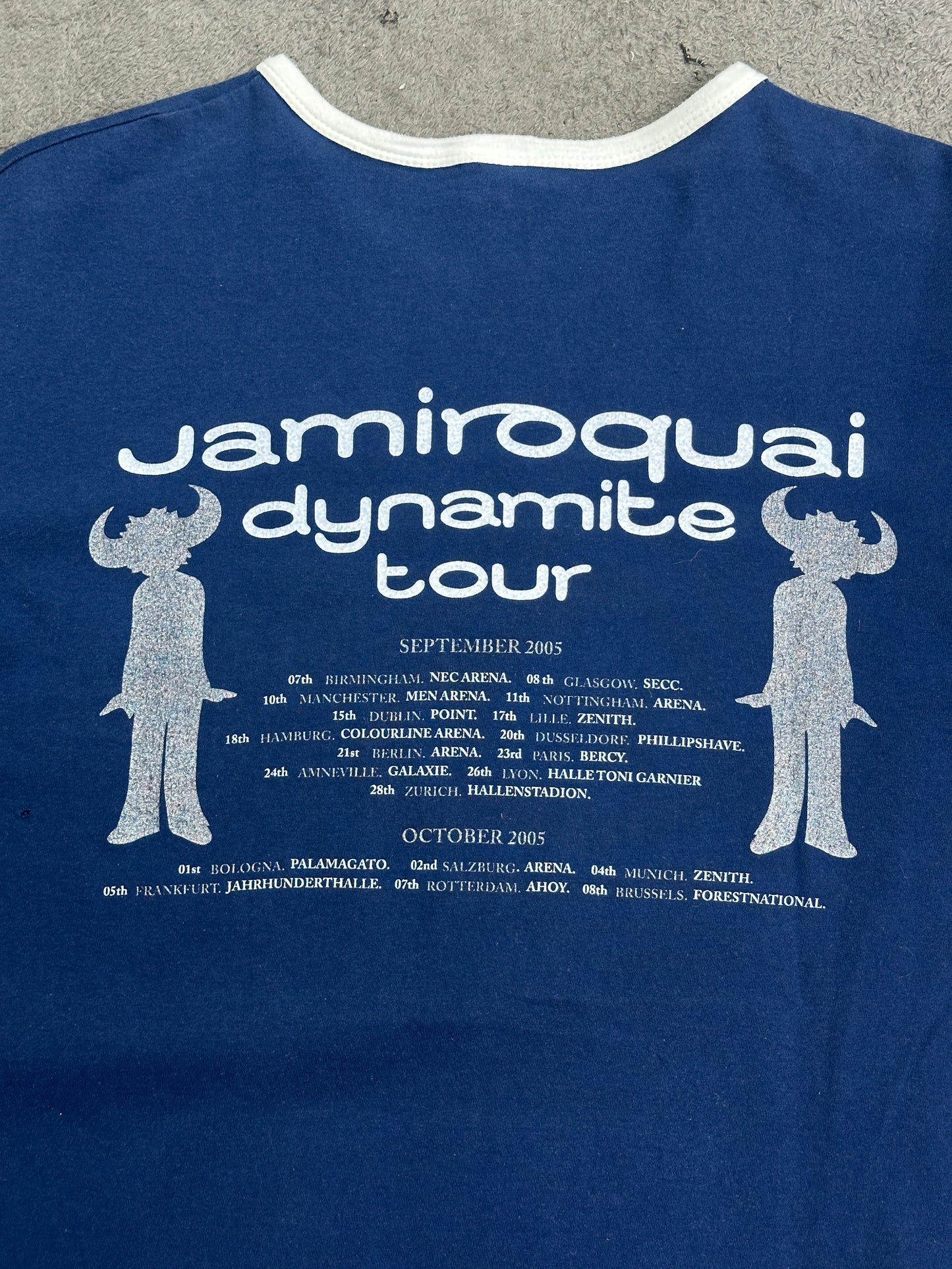 [L] 2005' Jamiroquai Dynamite UK Tour Tee