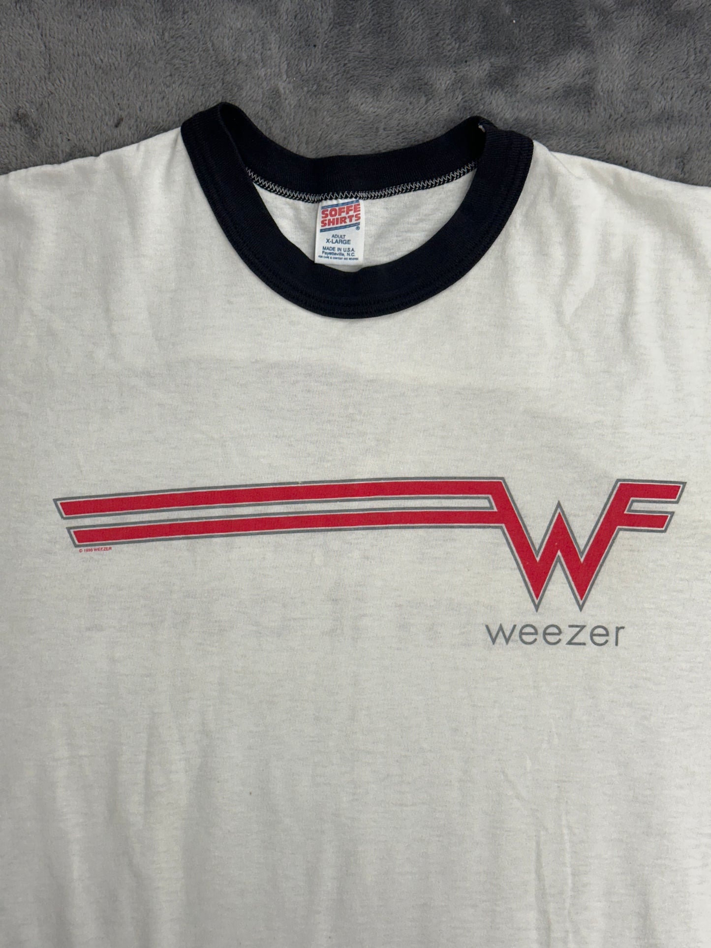 [XL] 1995' WEEZER Rock Music Ringer Tee