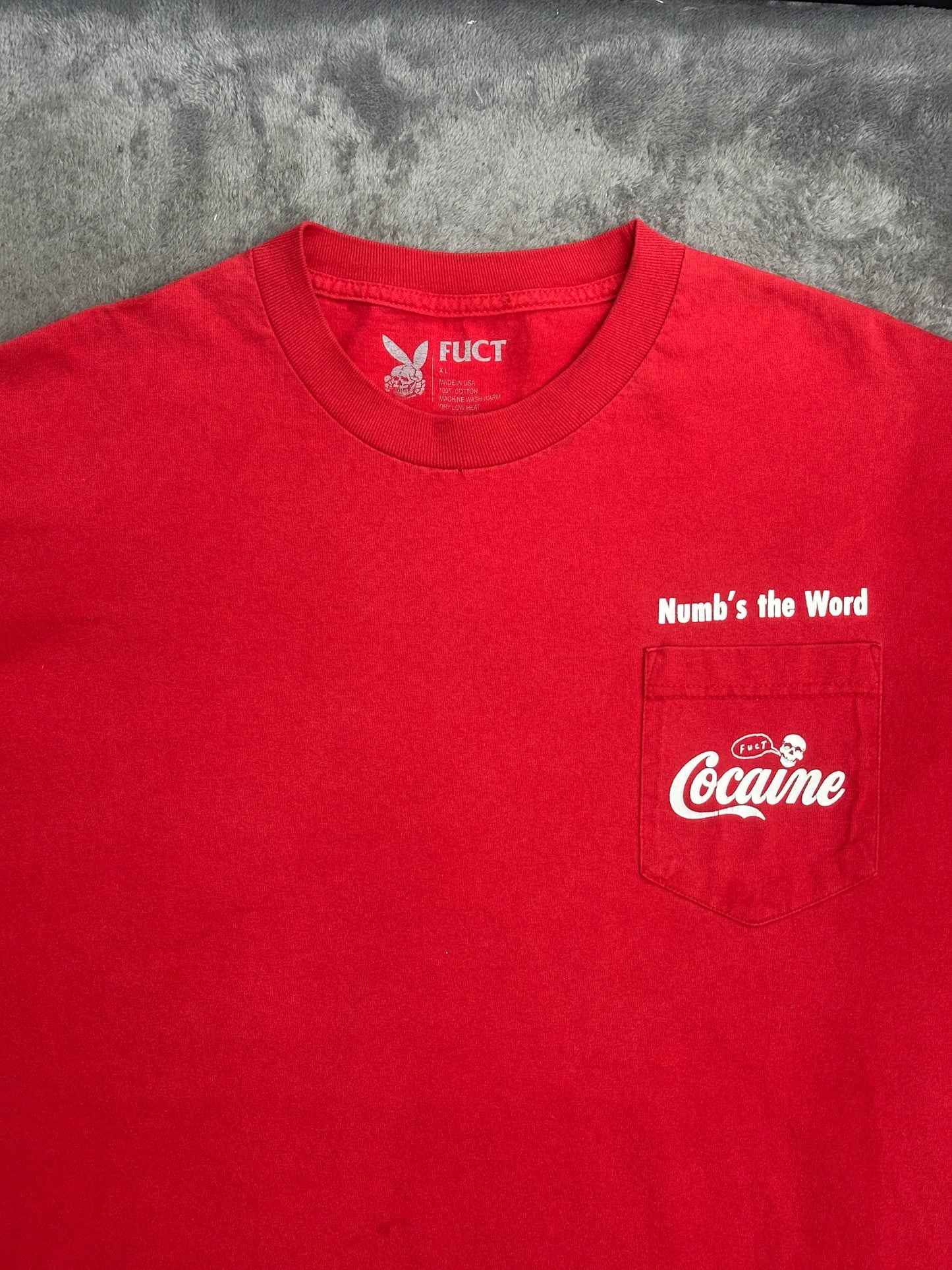 [XL] 00s FUCT Cocaine Parody Tee