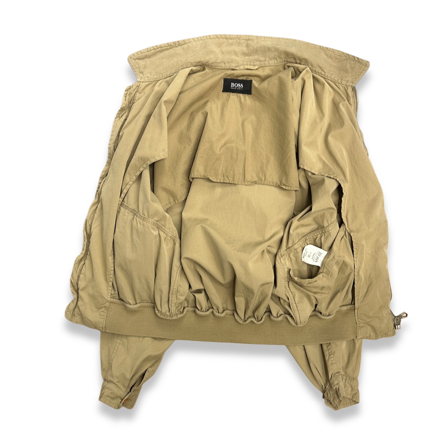 [50] 90s Hugo Boss Cotton Bomber Jacket