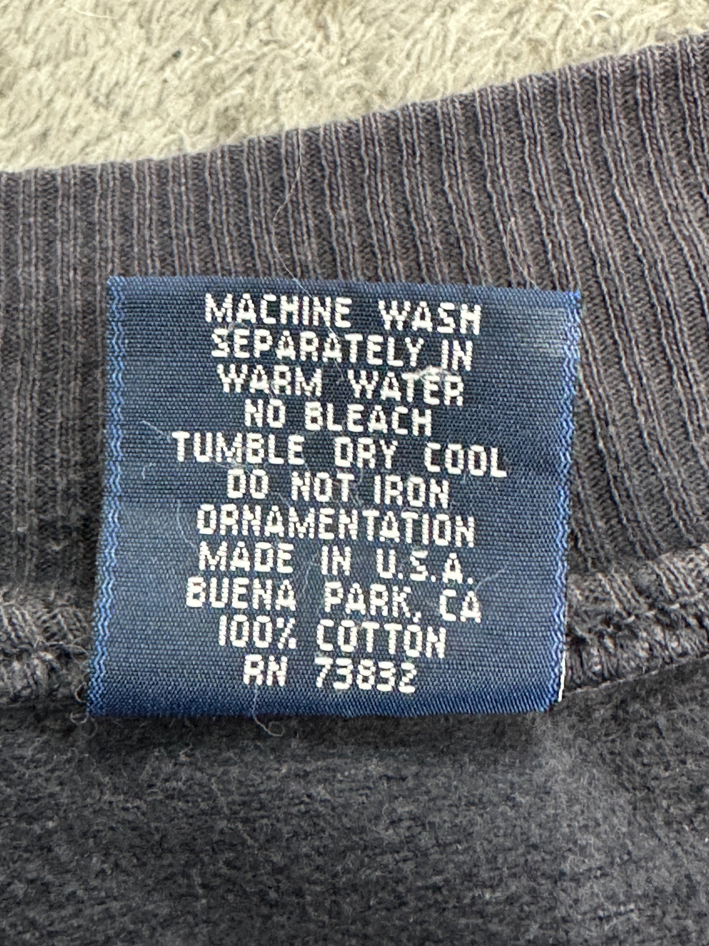 [XL] 90s The Black Crowes Faded Cotton Jacket