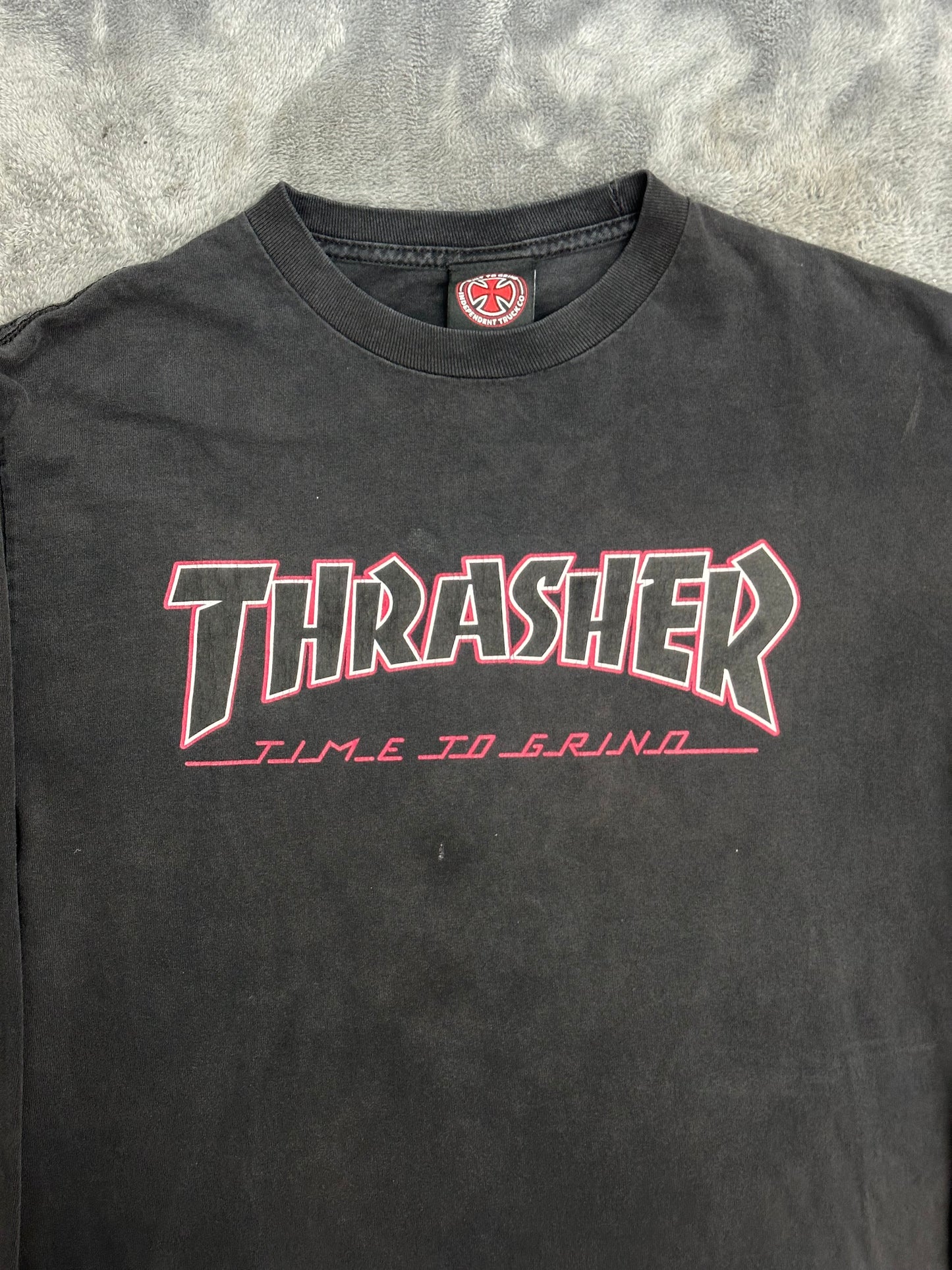 [M] 00s Independent Trucks x Thrasher Long Sleeve