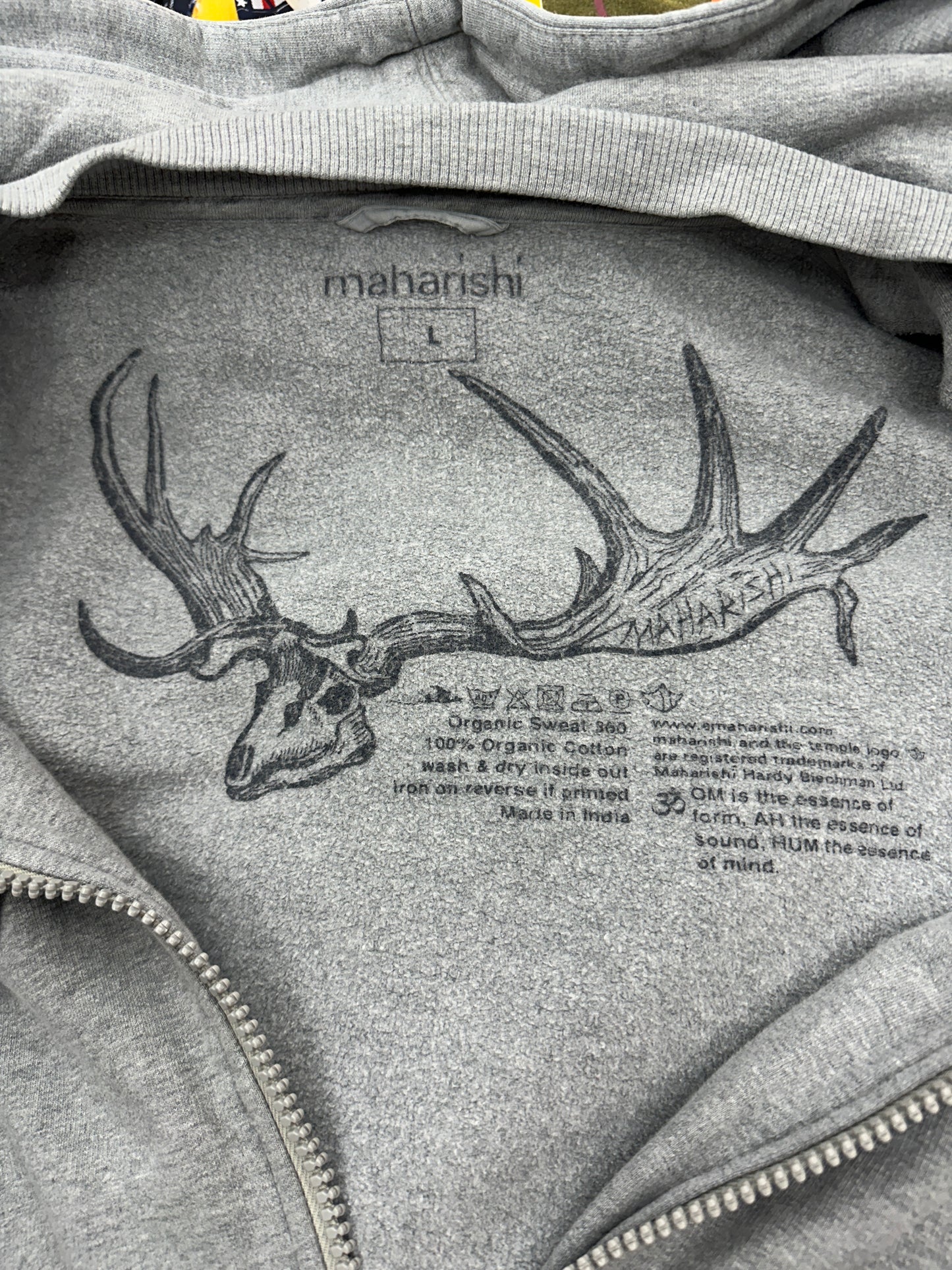 [L] 00s Maharishi Hood Zip-up