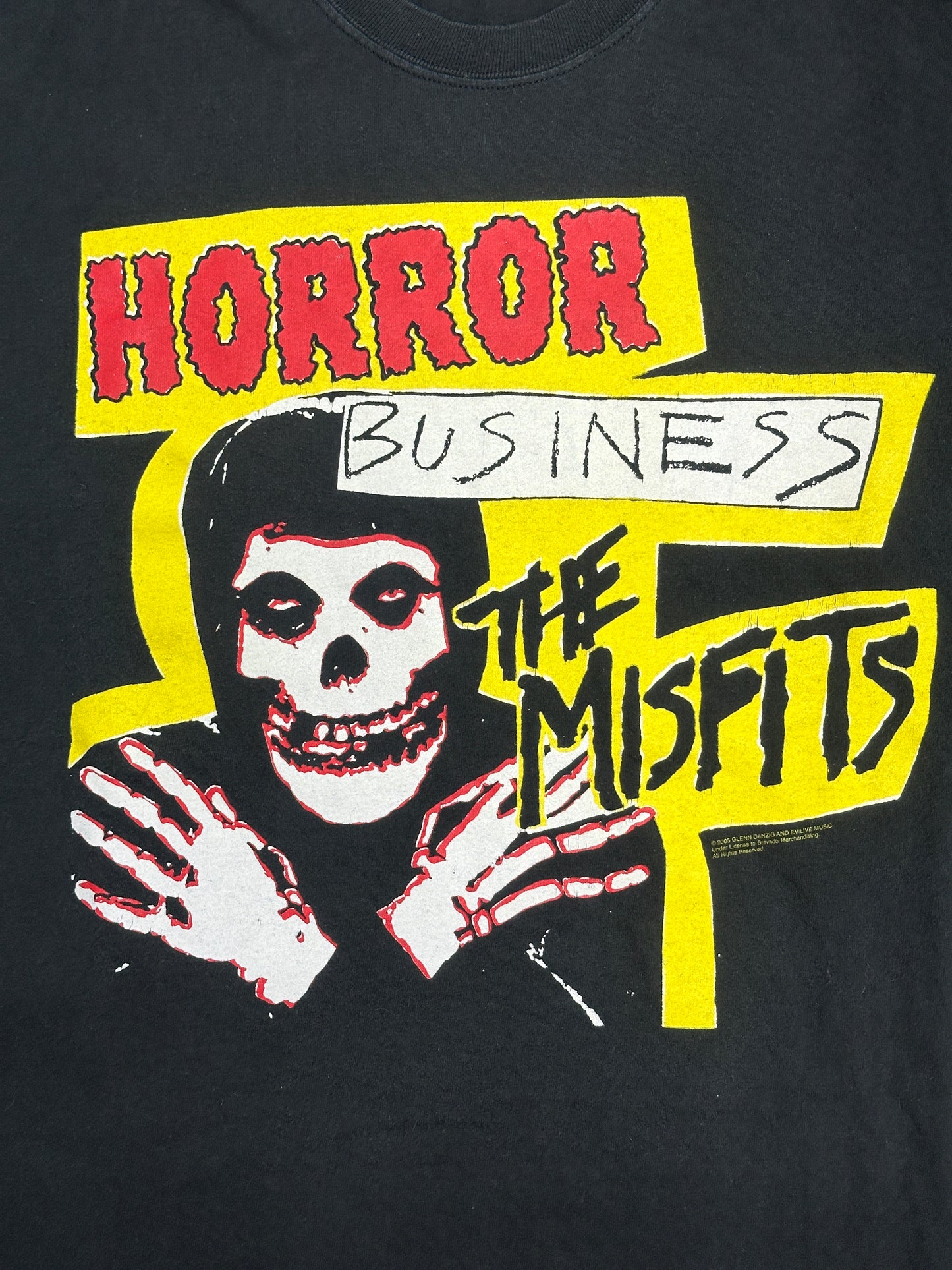 [L] 2005' MISFITS Horror Business Tee