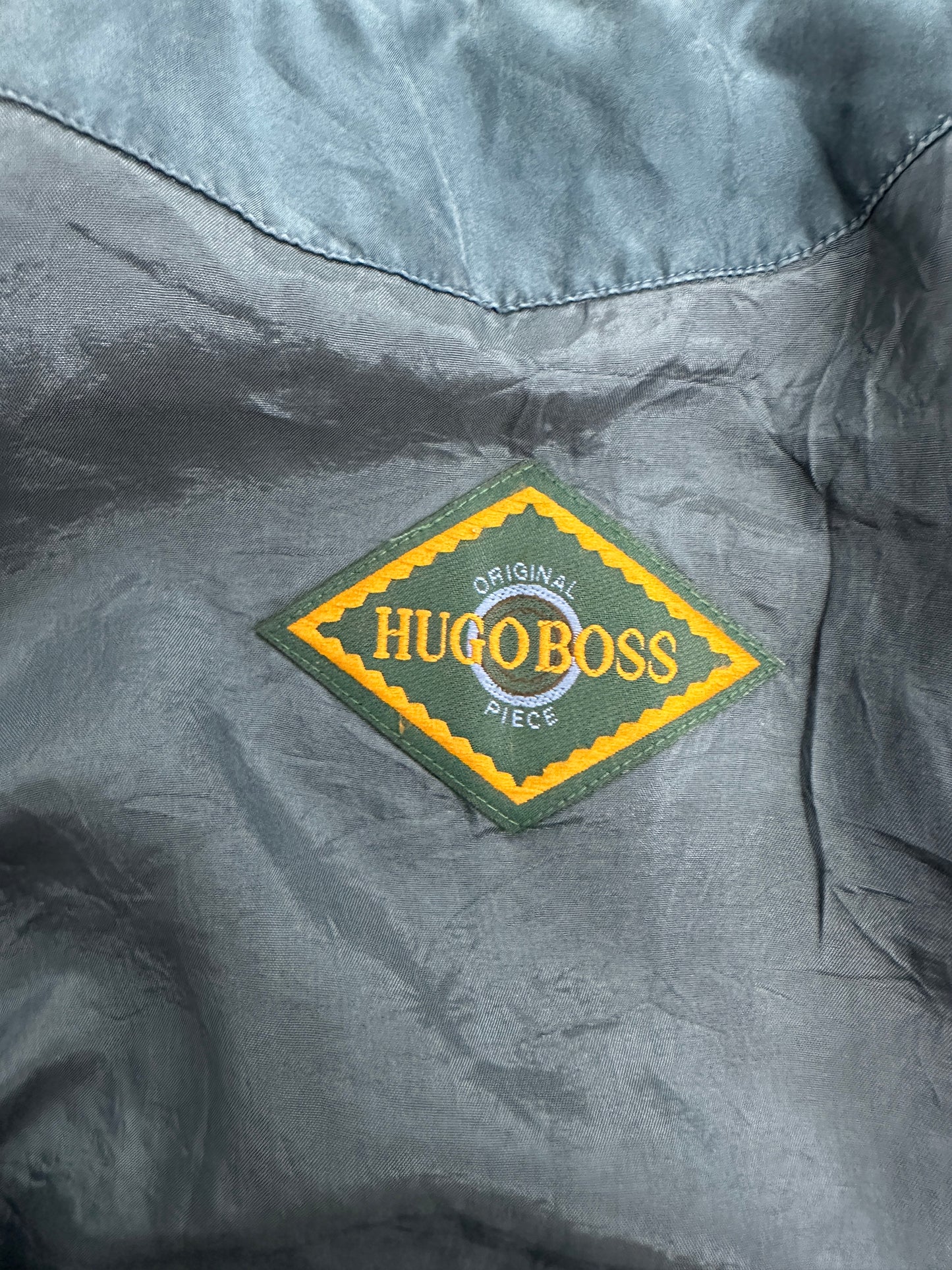 [52] 80s HUGO BOSS Silk Bomber Jacket
