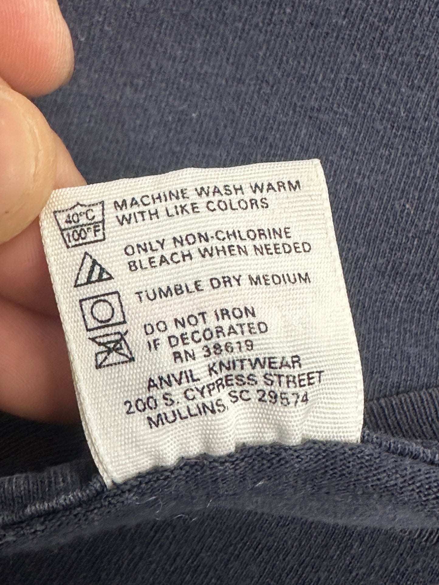 [XL] 1997' Wu-Tang Clan Logo Long Sleeve