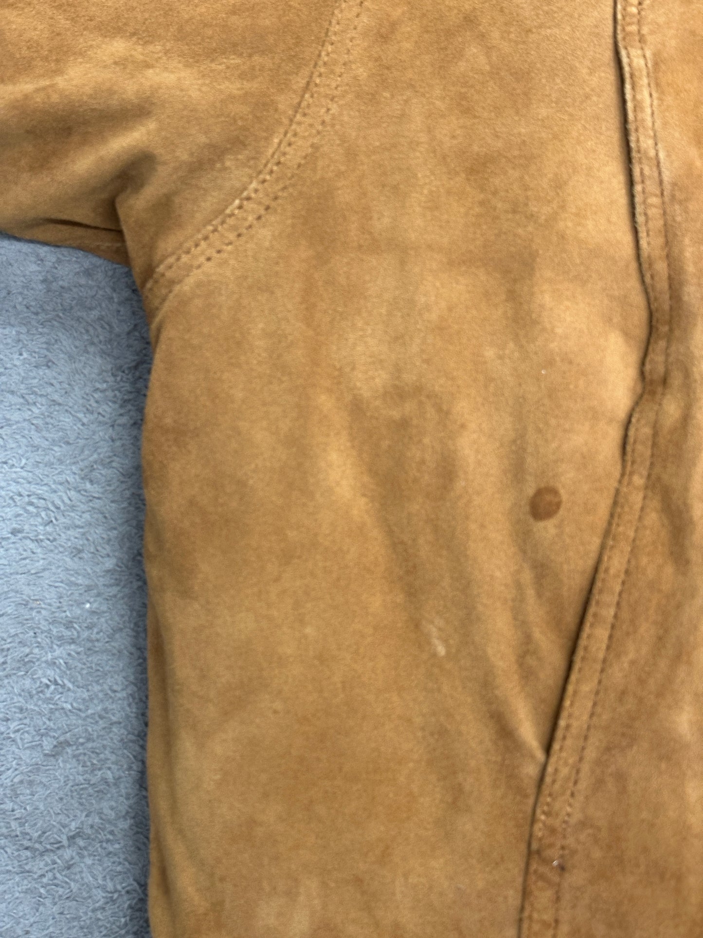 [M] 90s Paul Smith Lamb Suede Leather Jacket