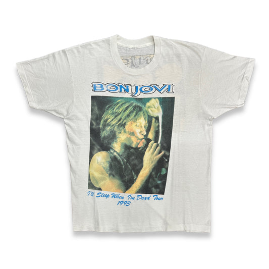 [XL] 1993' Bon Jovi 'Keep The Faith' Euro Tour Tee