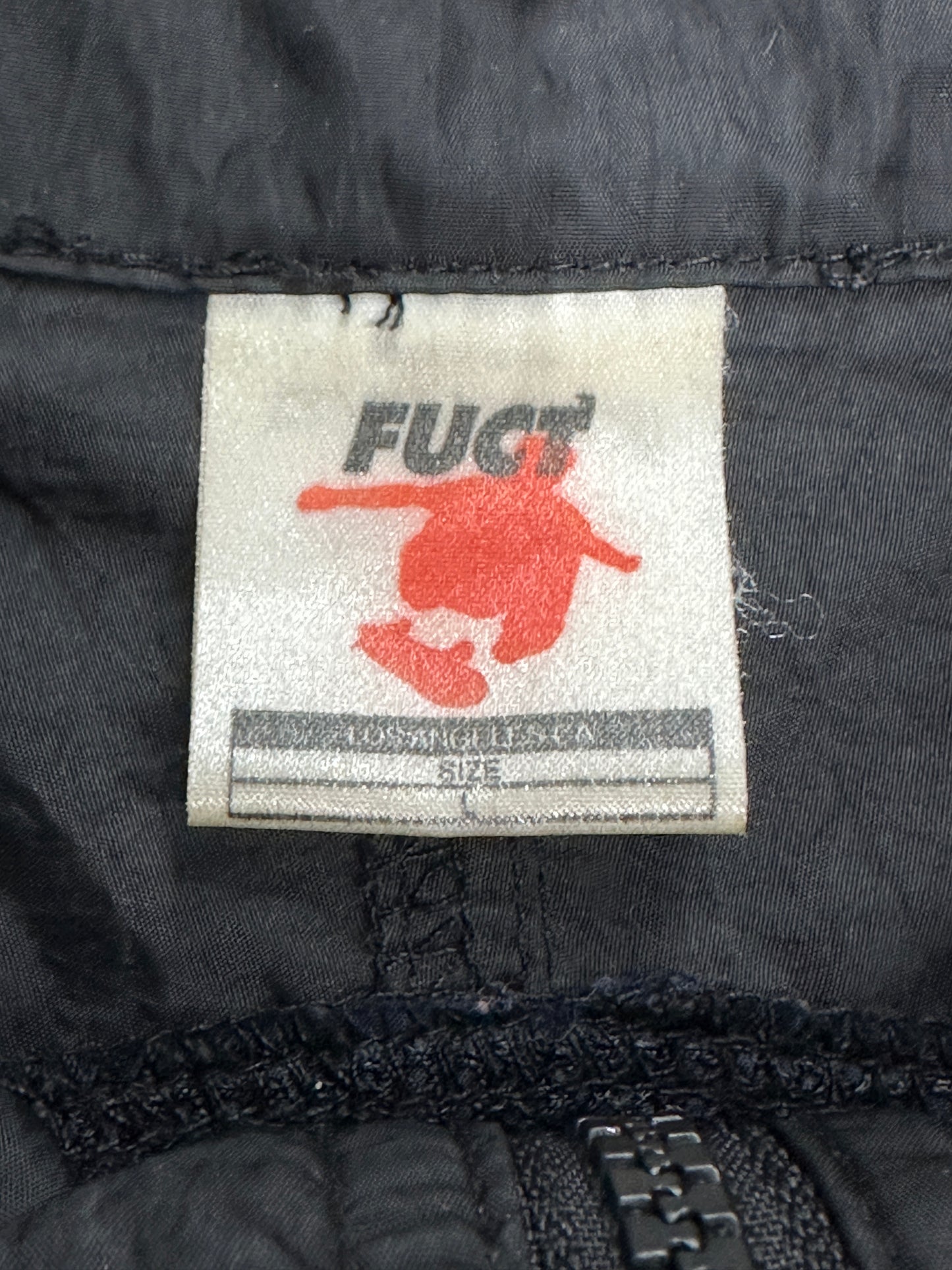 [L] FUCT Reflective Nylon Track Jacket