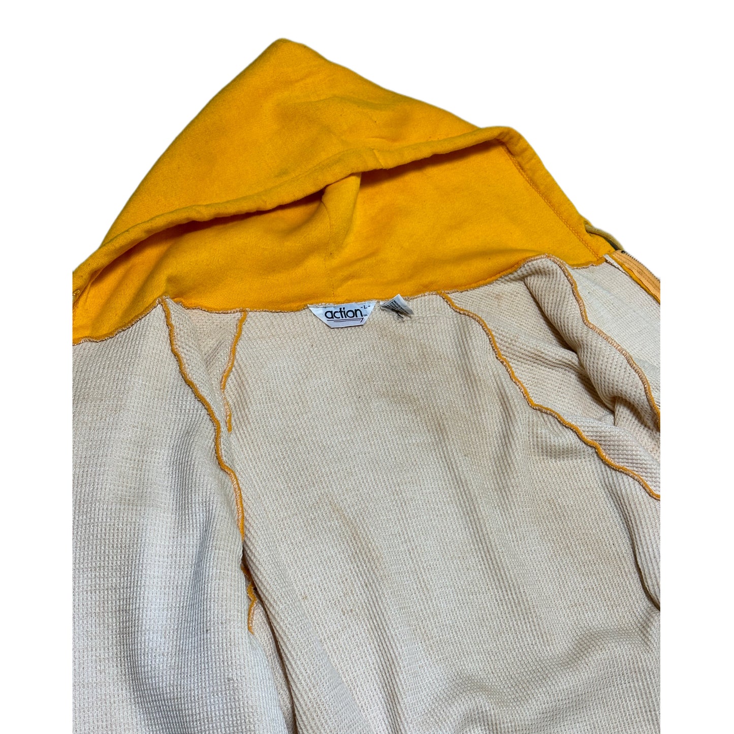 70s Doubleface Thermal Hoodie Zip-Up