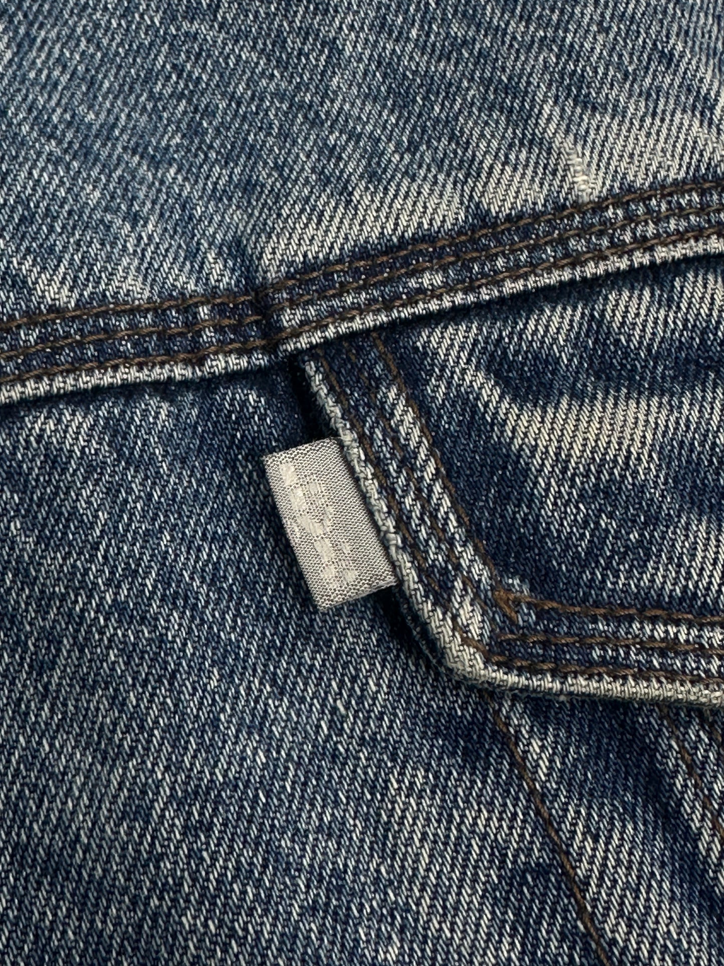 [L] 90s Levi's SilverTab Reversible Denim Quilting Jacket