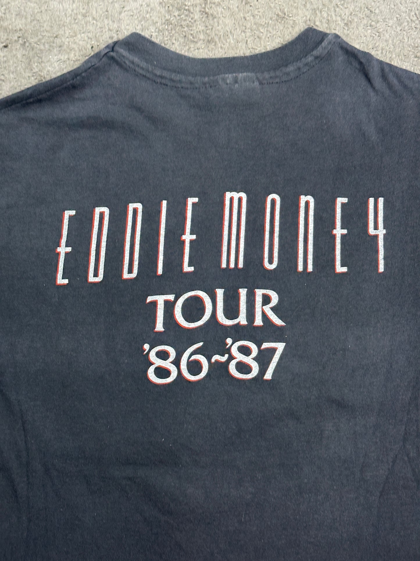 [XL] 1987' Eddie Money 'No Control' Tour Tee