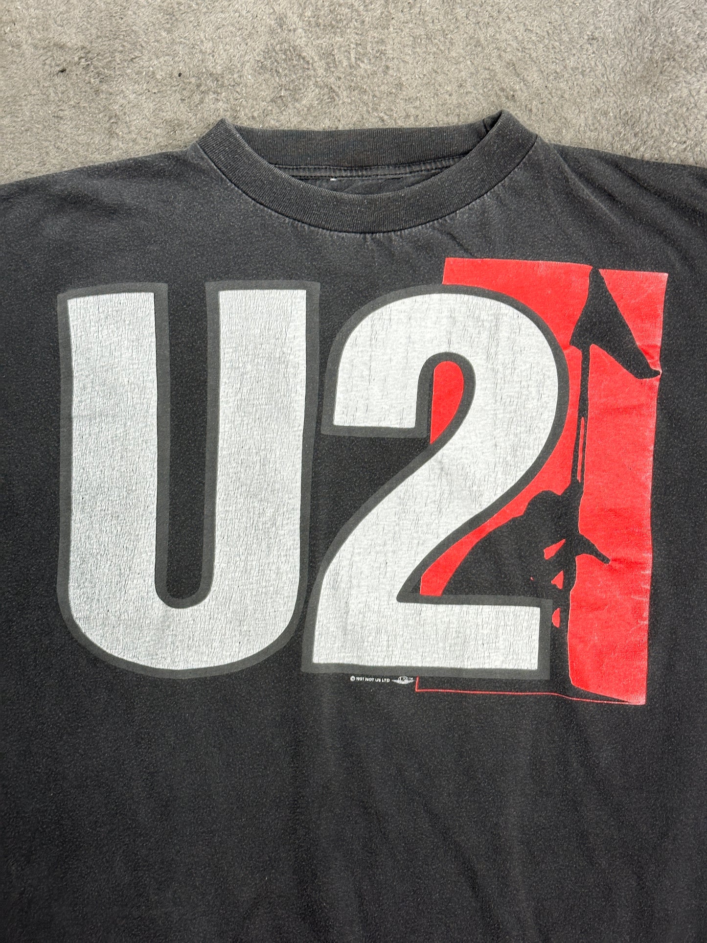 [XL] 1991' U2 Under a Blood Red Sky Tour Tee