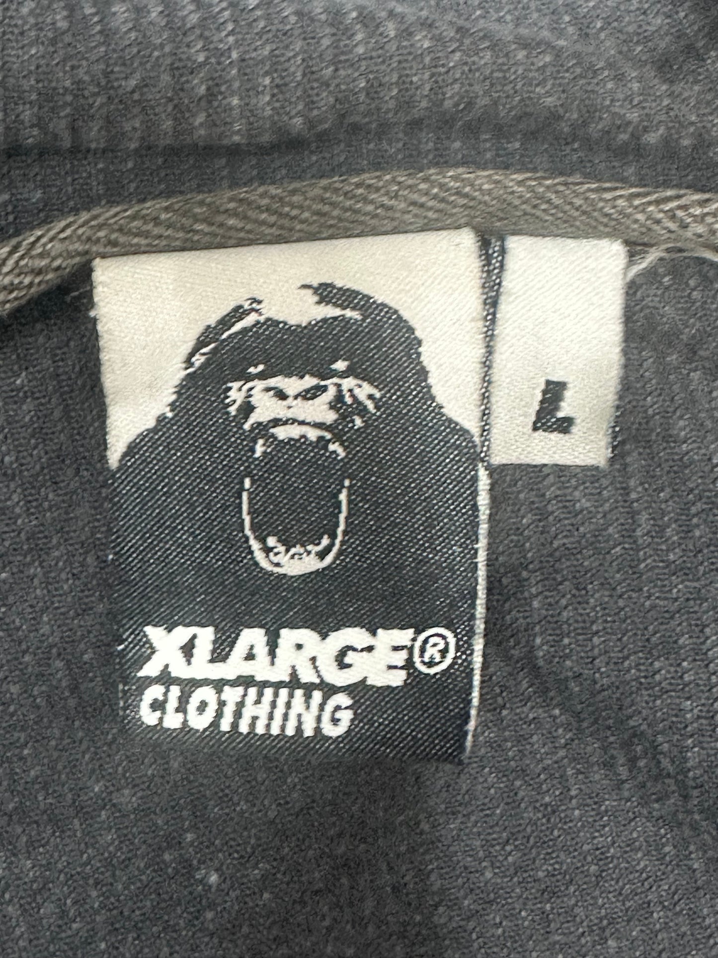 [L] 90s X-LARGE Corduroy hoodie Zip-up