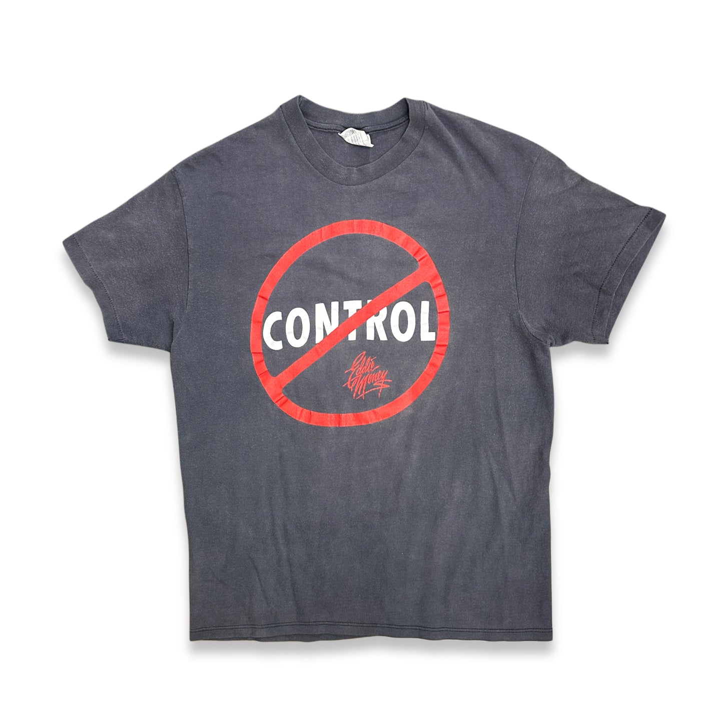 [L] 1989' Eiddie Money NO CONTROL Tour Tee