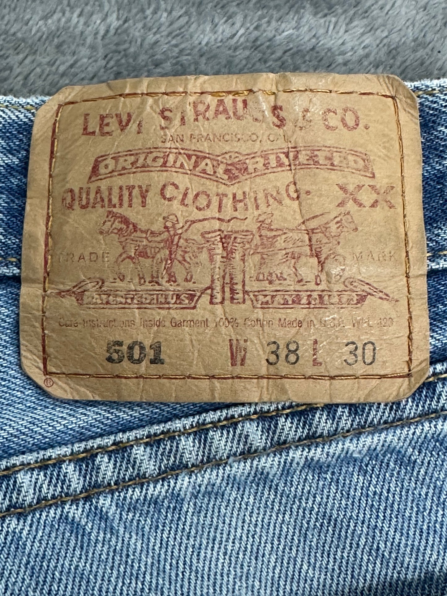 [38x30] 2001' Levi's 501 Denim Pants