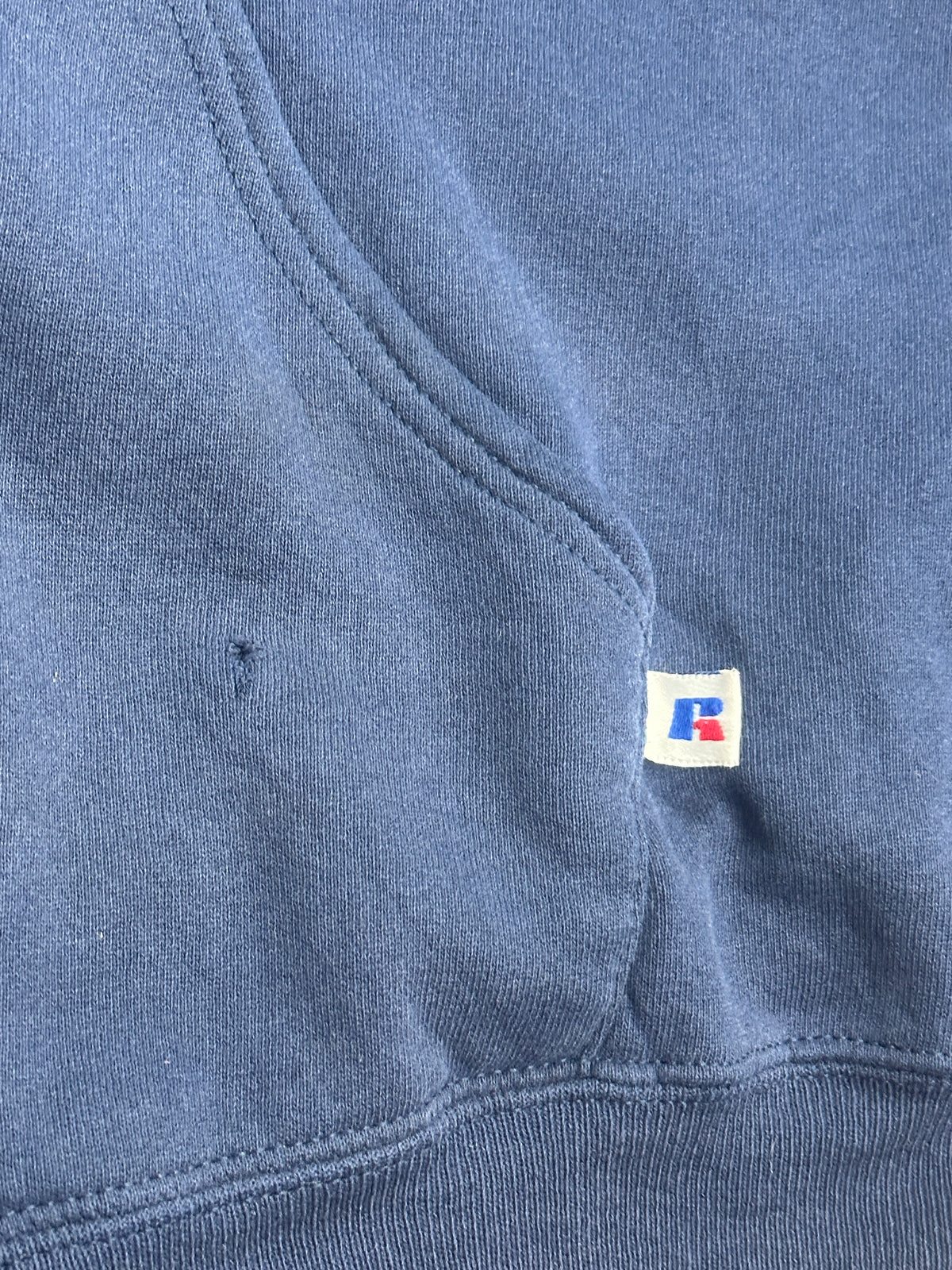 [L] 90s Russell Navy Hood Zip-up