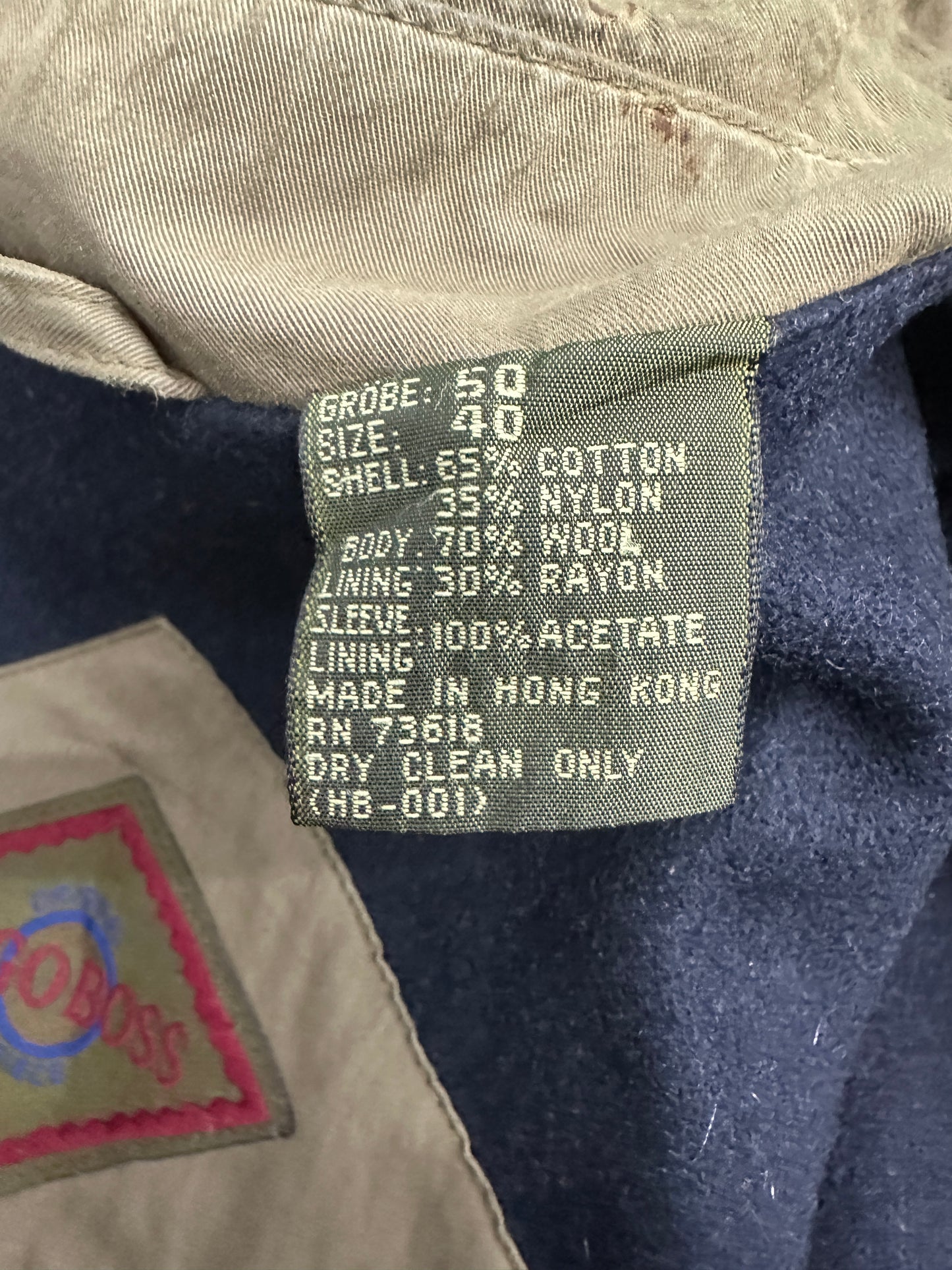 [XL] 80s HUGO BOSS Field Jacket