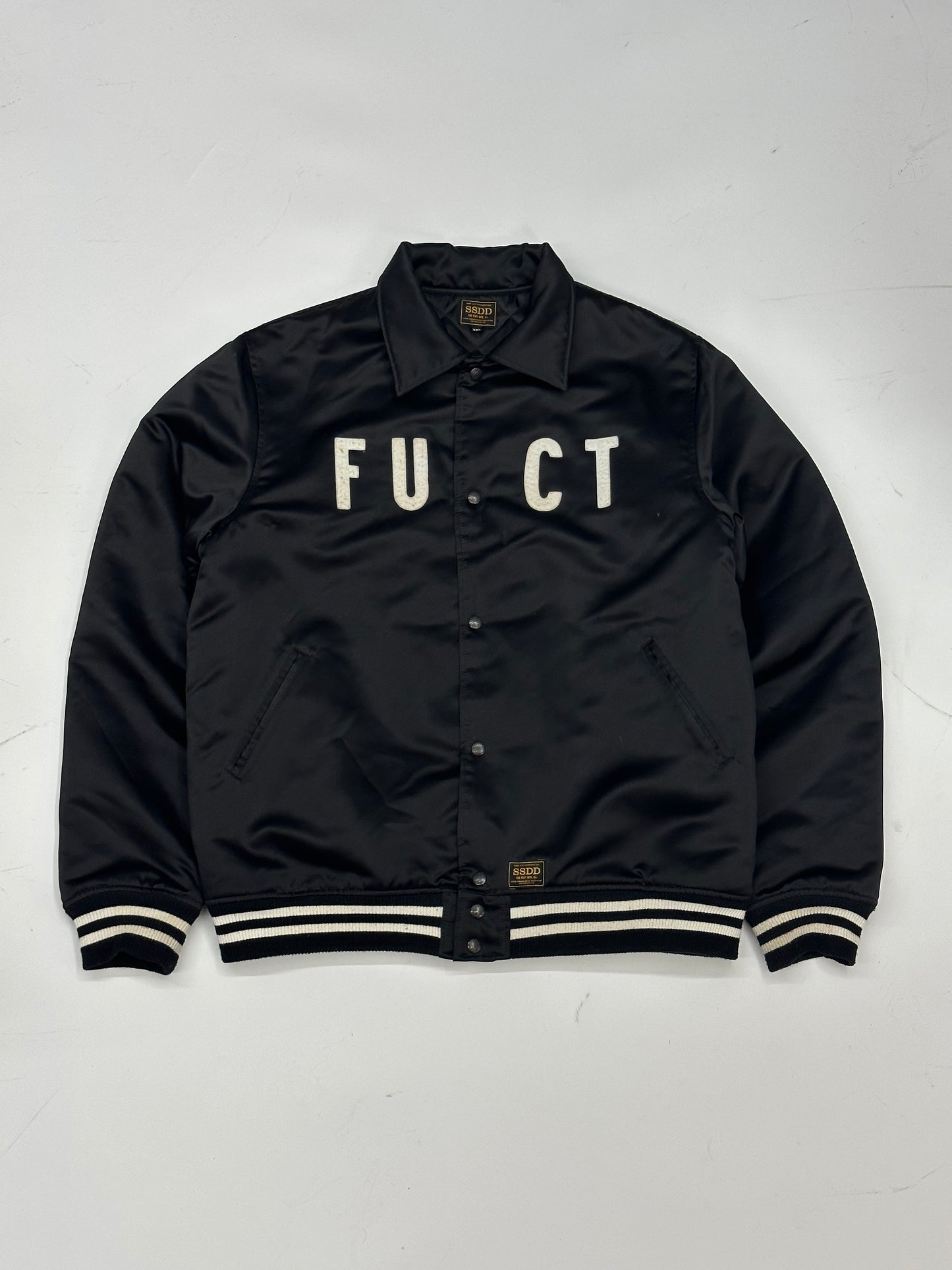 [XXL] Fuct SSDD Motor City Varsity Jacket