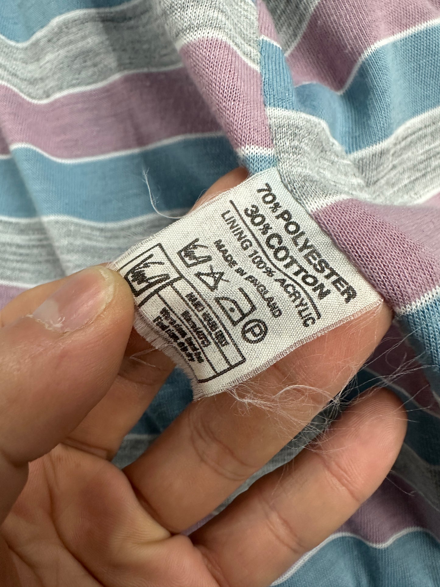 [XL] 70s Fred Perry Sky-blue Bomber Jacket
