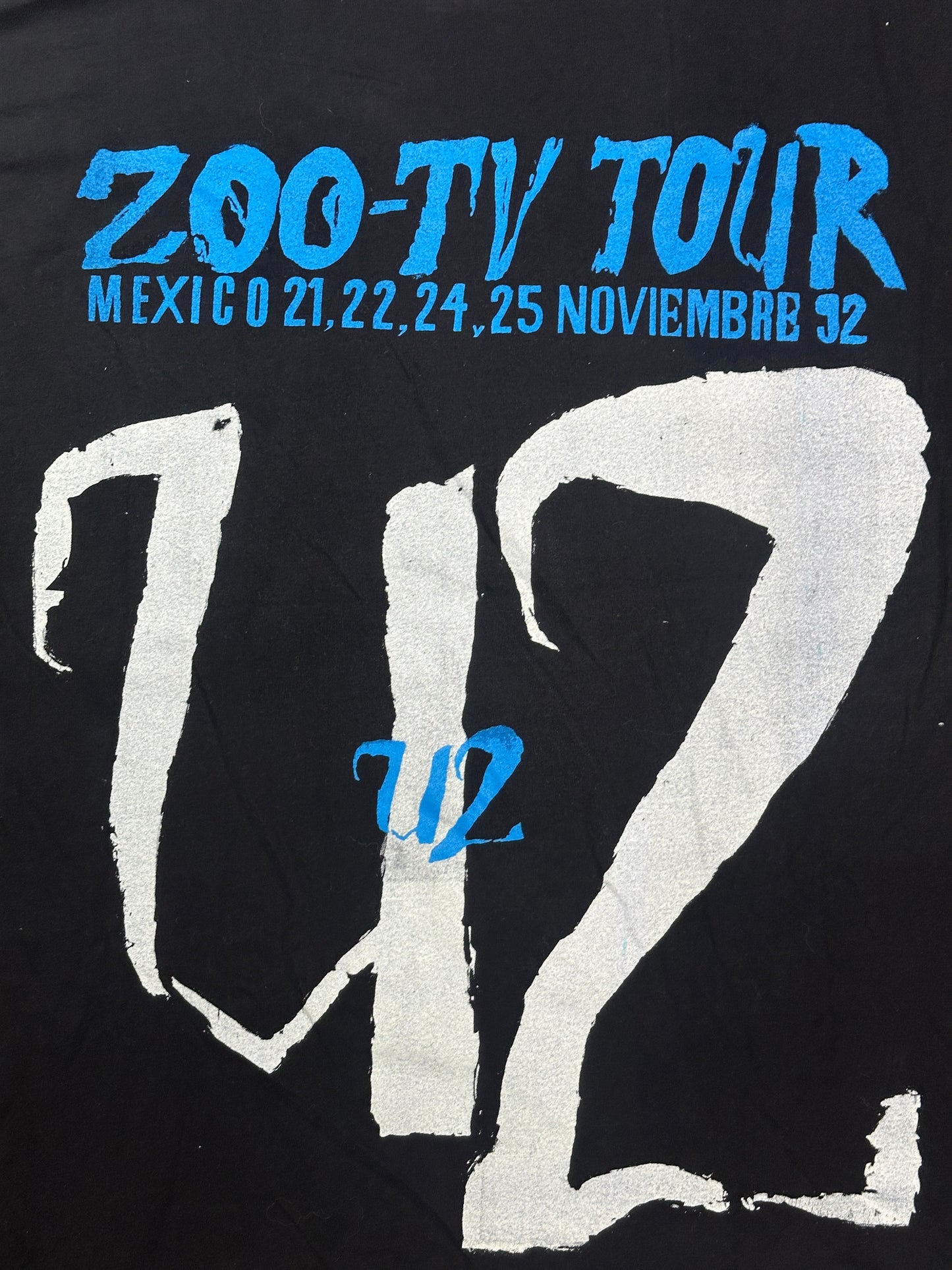 [XL] 1992' U2 ZOO TV Mexico Tour Tee
