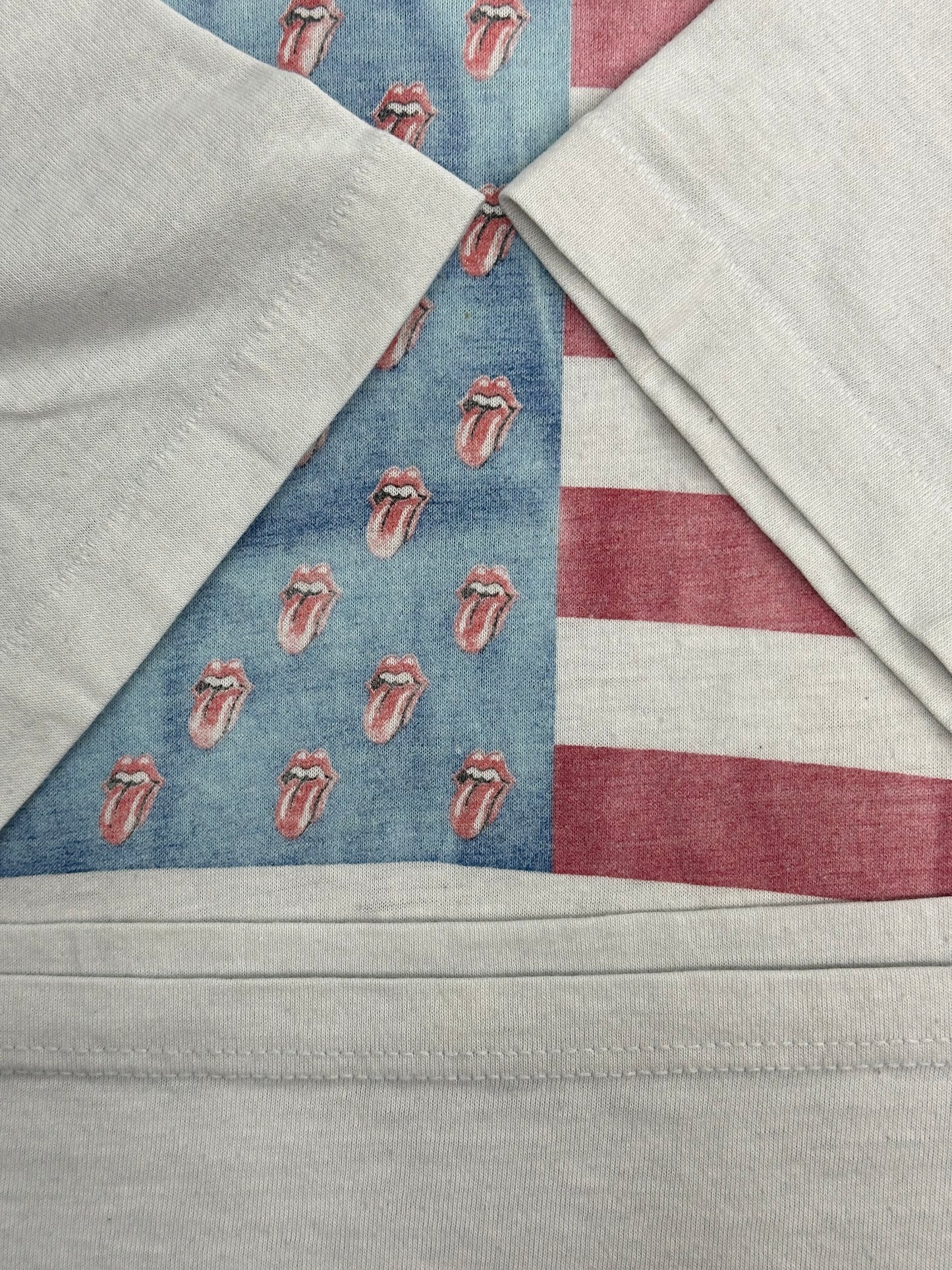 [XL] 1989' Rolling Stones 'Steel Wheels' Tour Tee