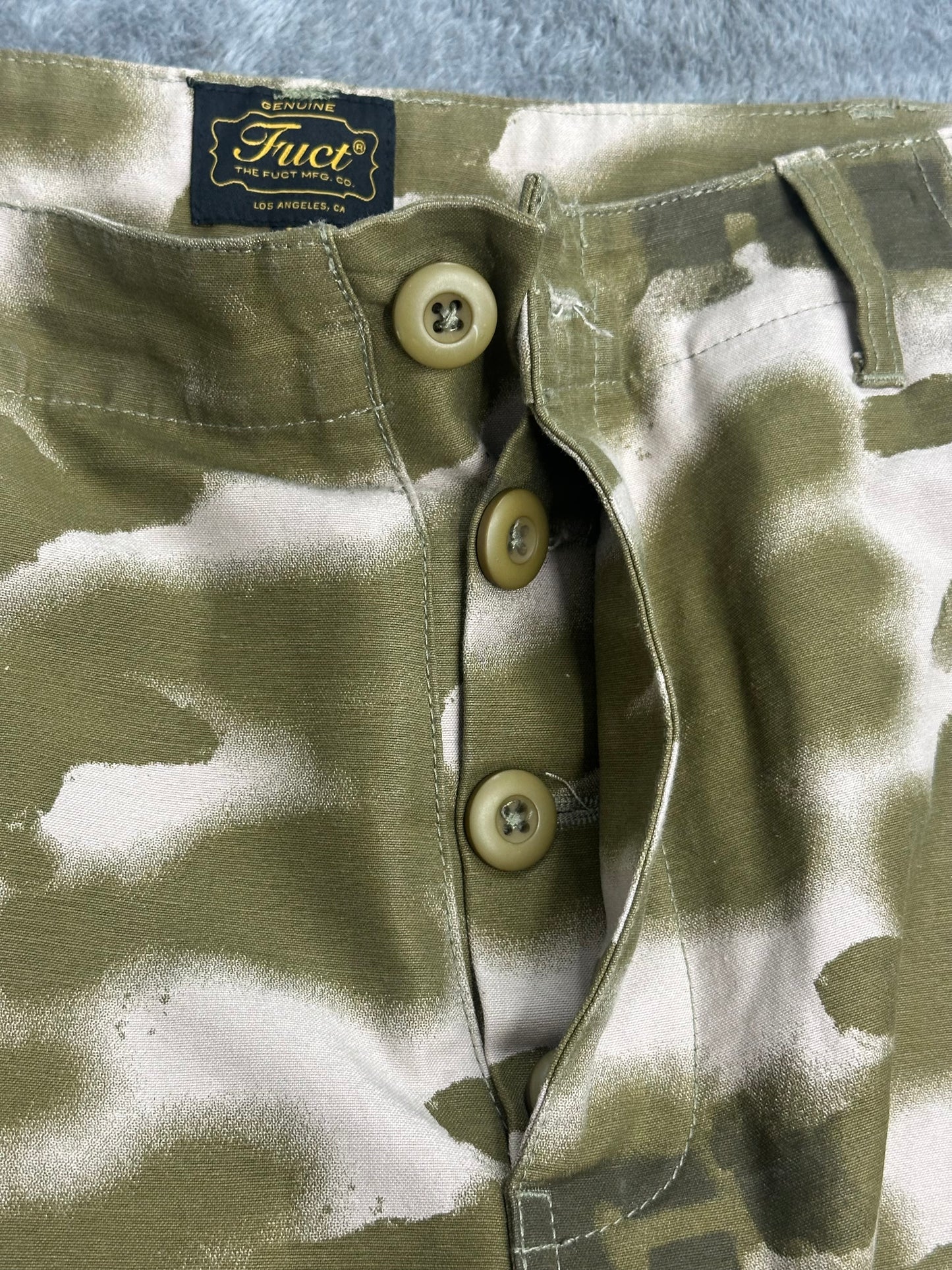 [XL] FUCT Spray Print Tiger Camo Pants