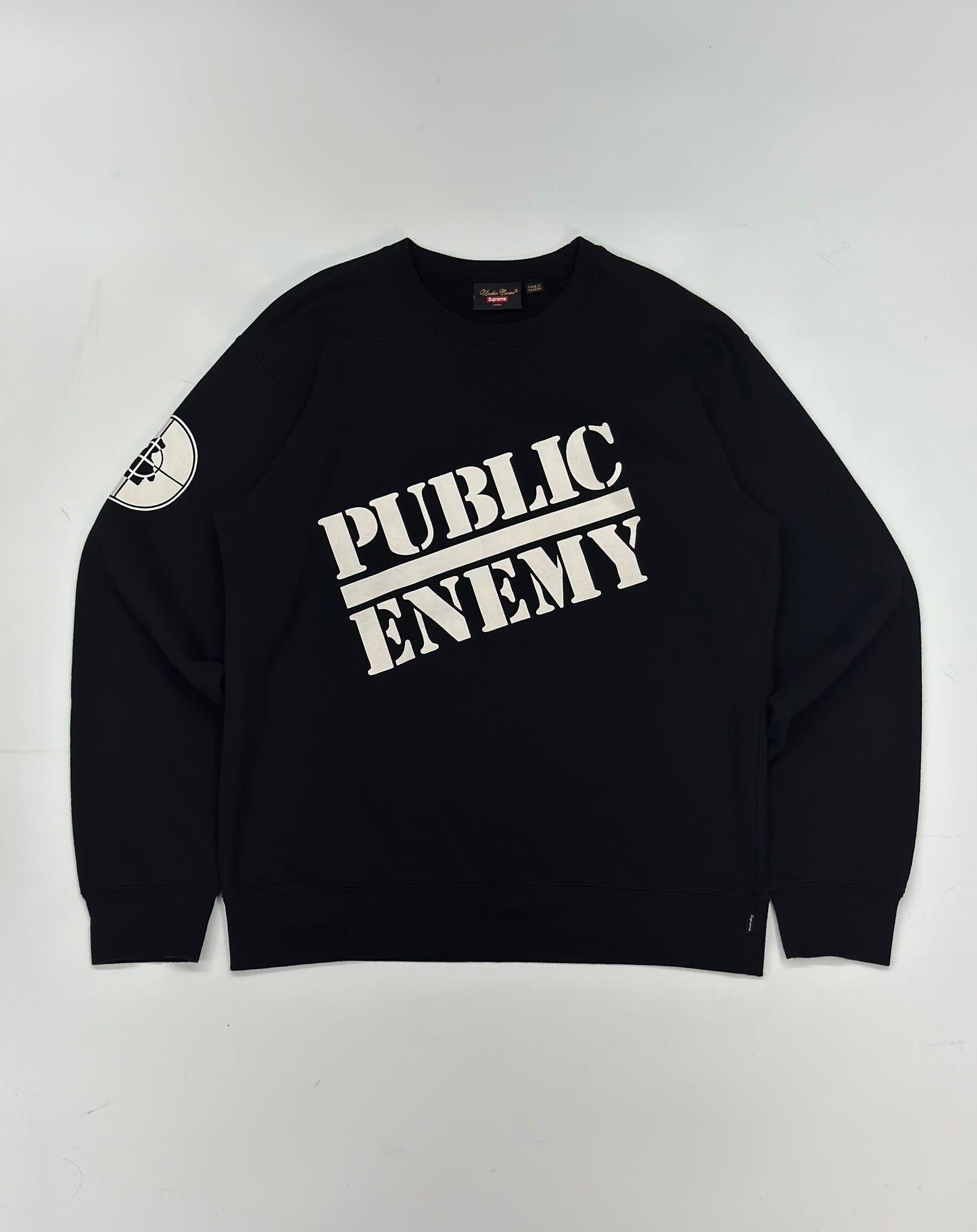 [L] 18SS Supreme x Undercover PUBLIC ENEMY Sweatshirt