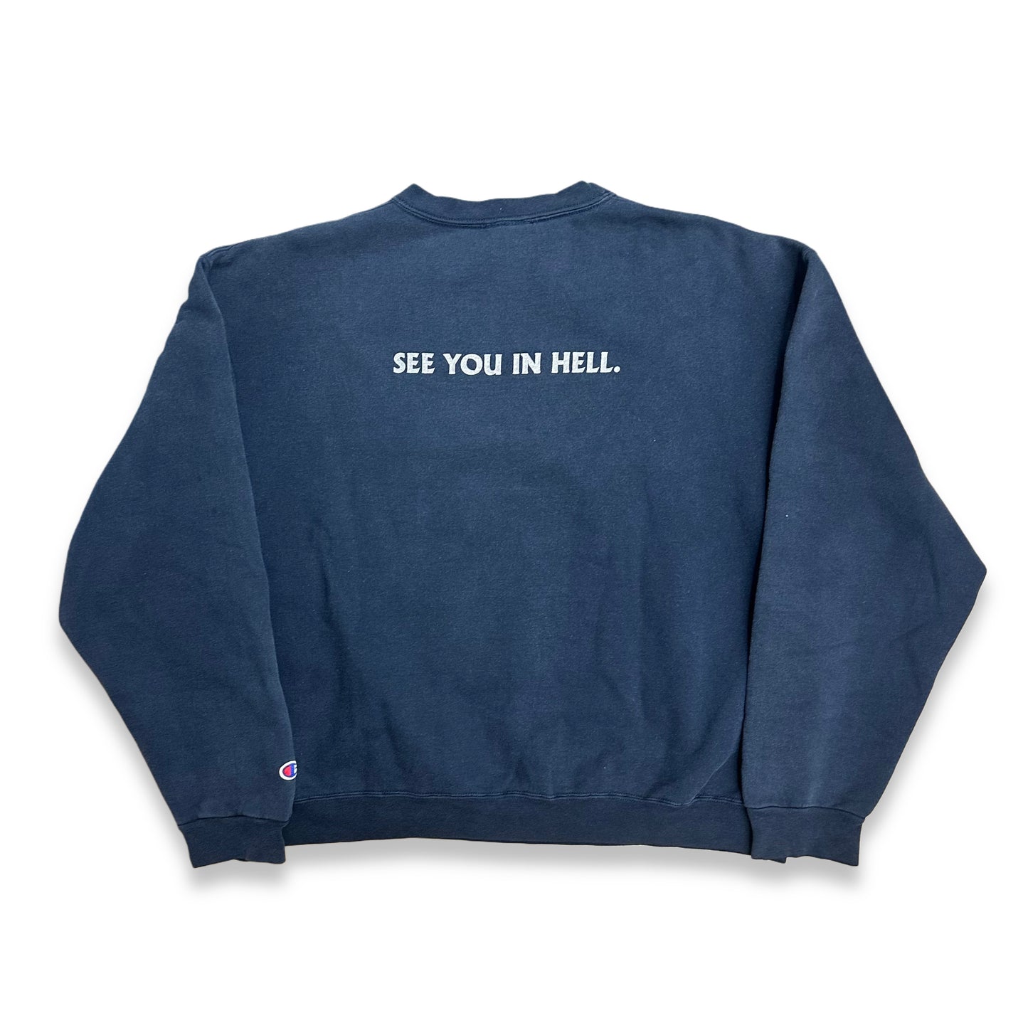 [L] Late 90s FUCT 'See You In Hell' Sweatshirt