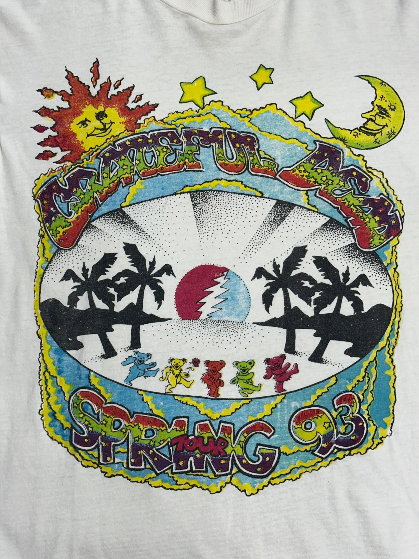 [L] 1993' Grateful Dead Spring Tour Long Sleeve