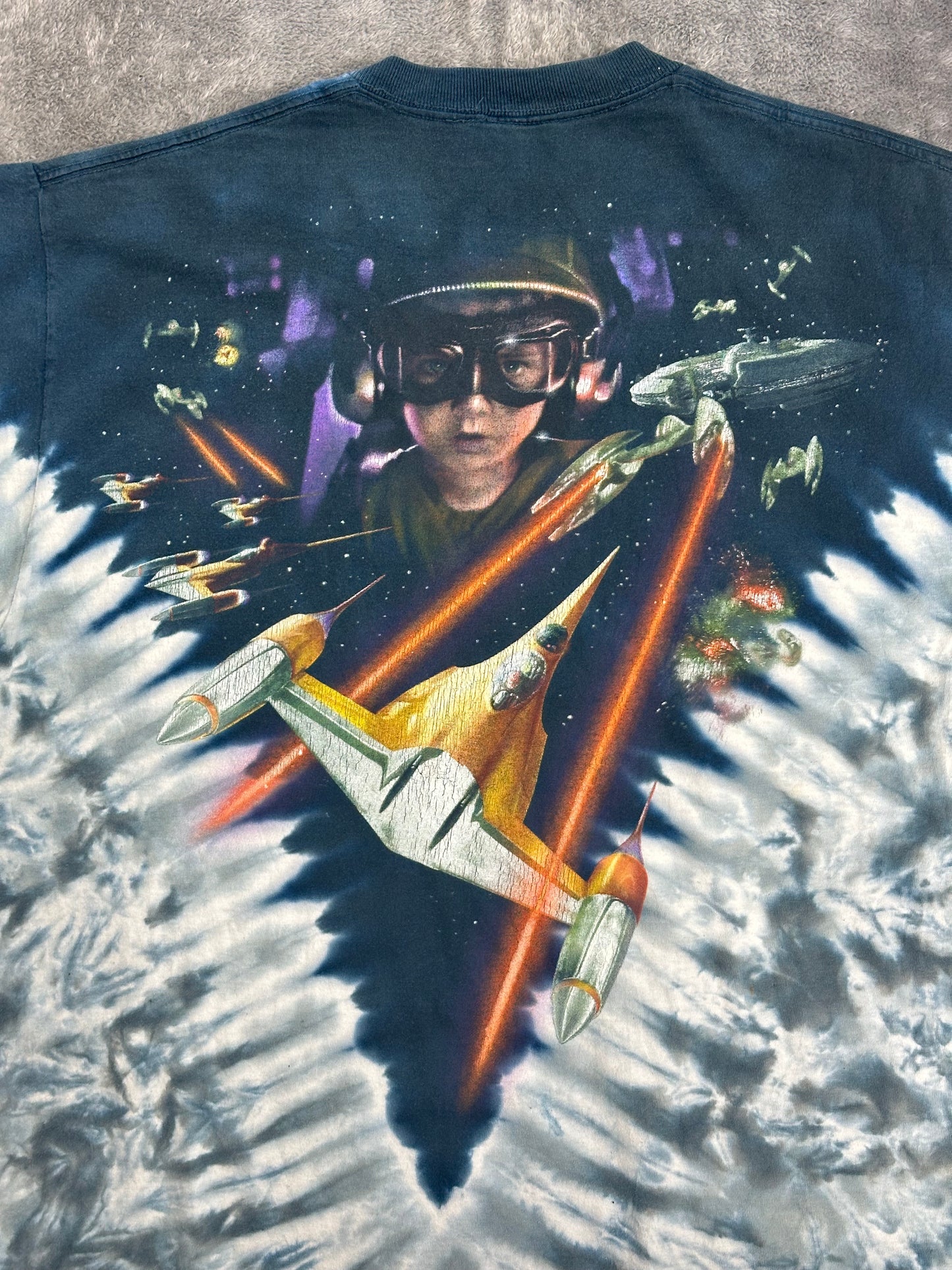 [L] 90s Starwars Ep1 Tie-dye Movie Tee