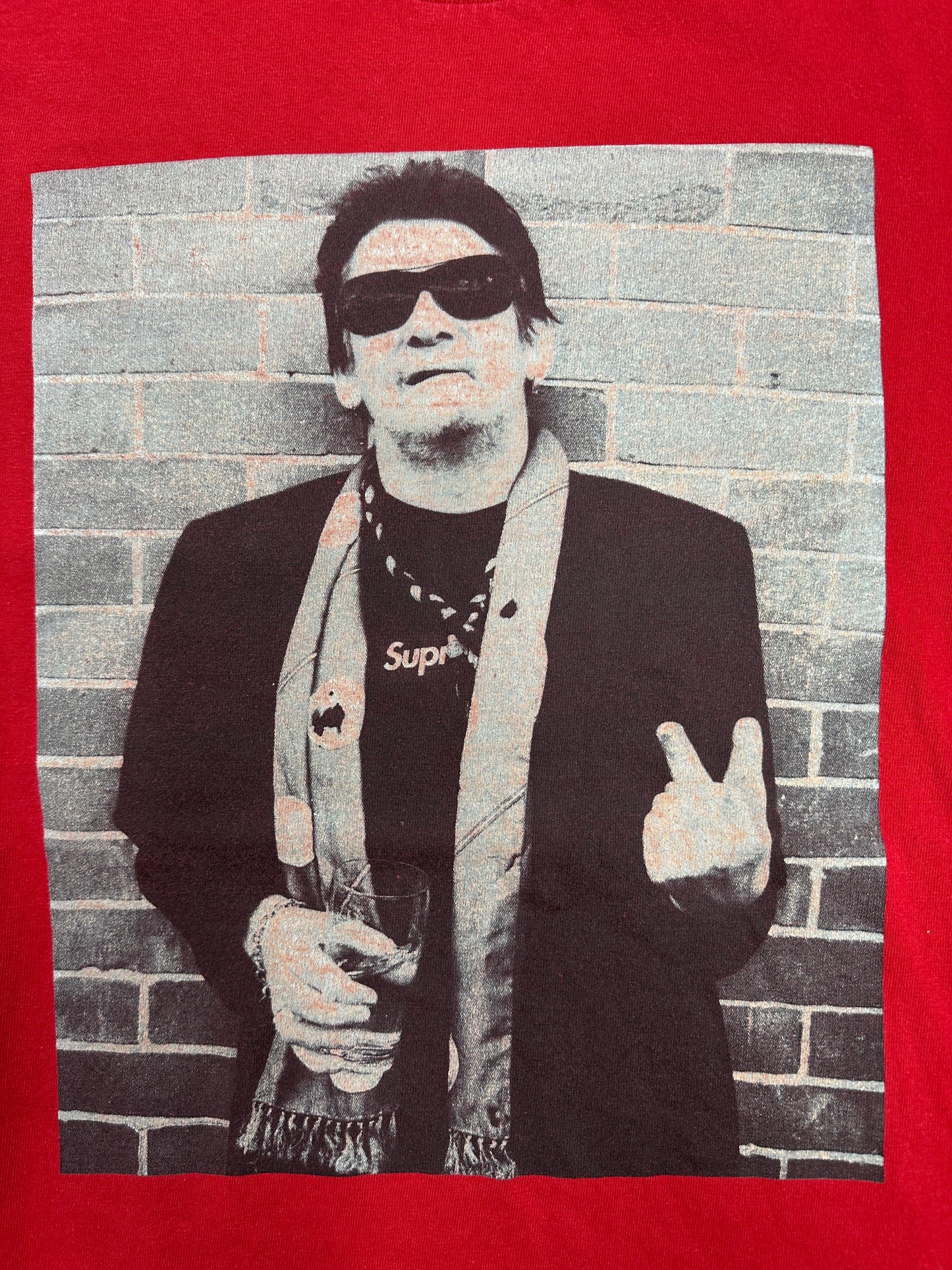 [M] Supreme Shane Macgowan Photo Tee