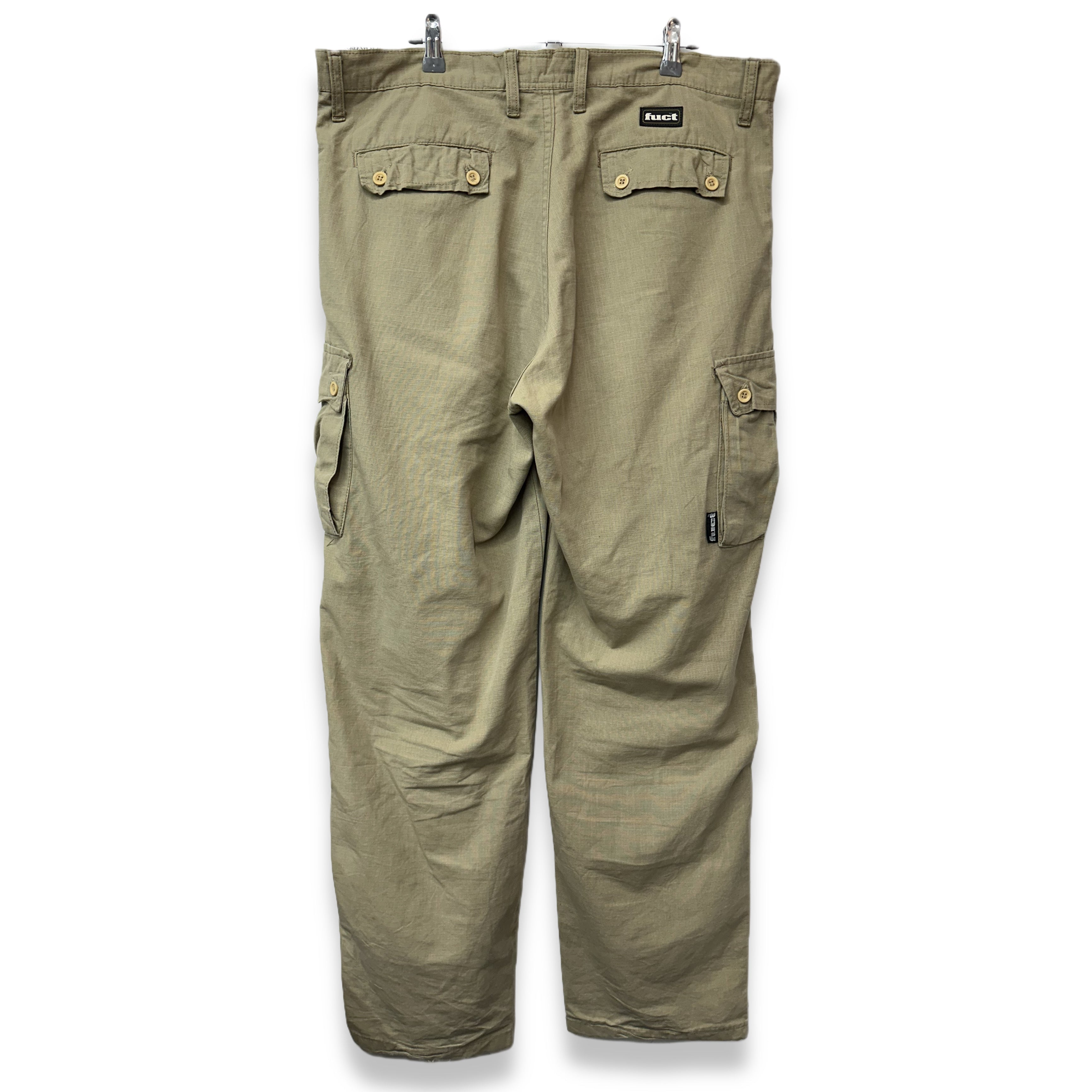 90s fuctワークパンツ L] 90s FUCT Outdoor Ripstop Cargo Pants – wengerball vintage