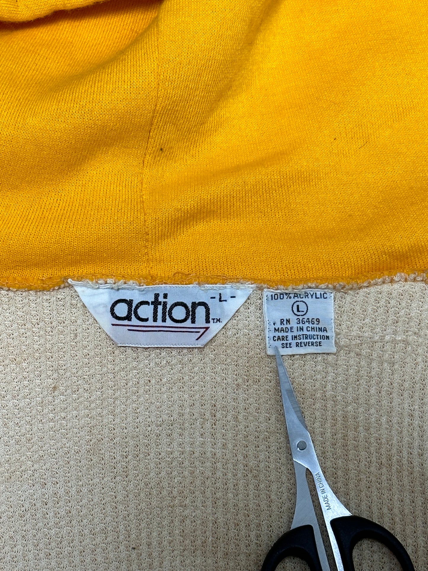 70s Doubleface Thermal Hoodie Zip-Up